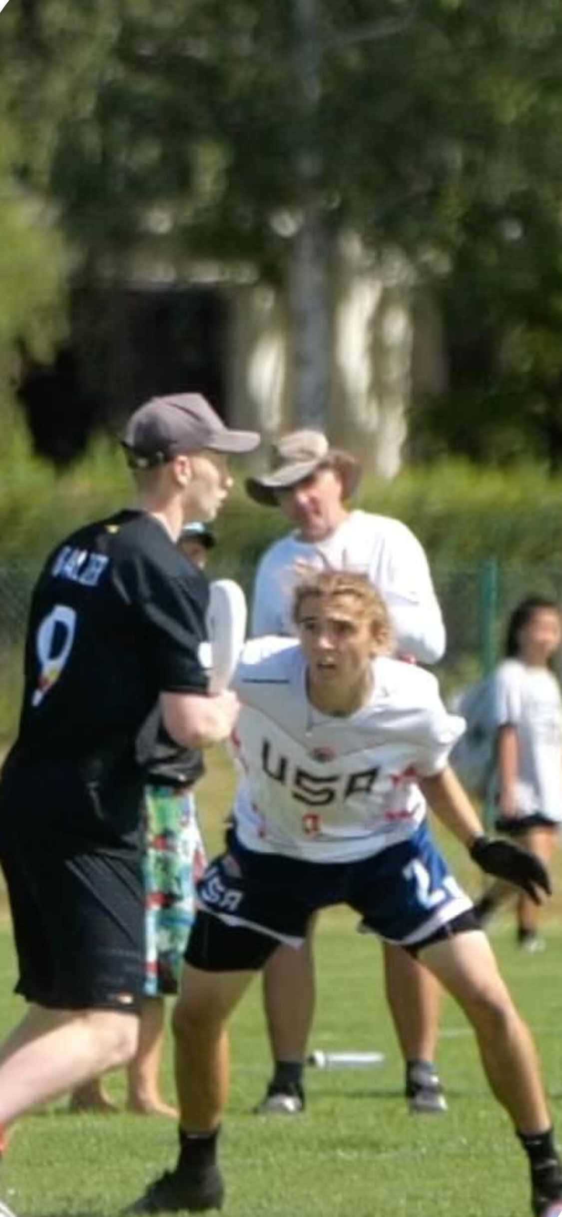 Hình nền iPhone X Ultimate Frisbee đen trắng Hình nền
