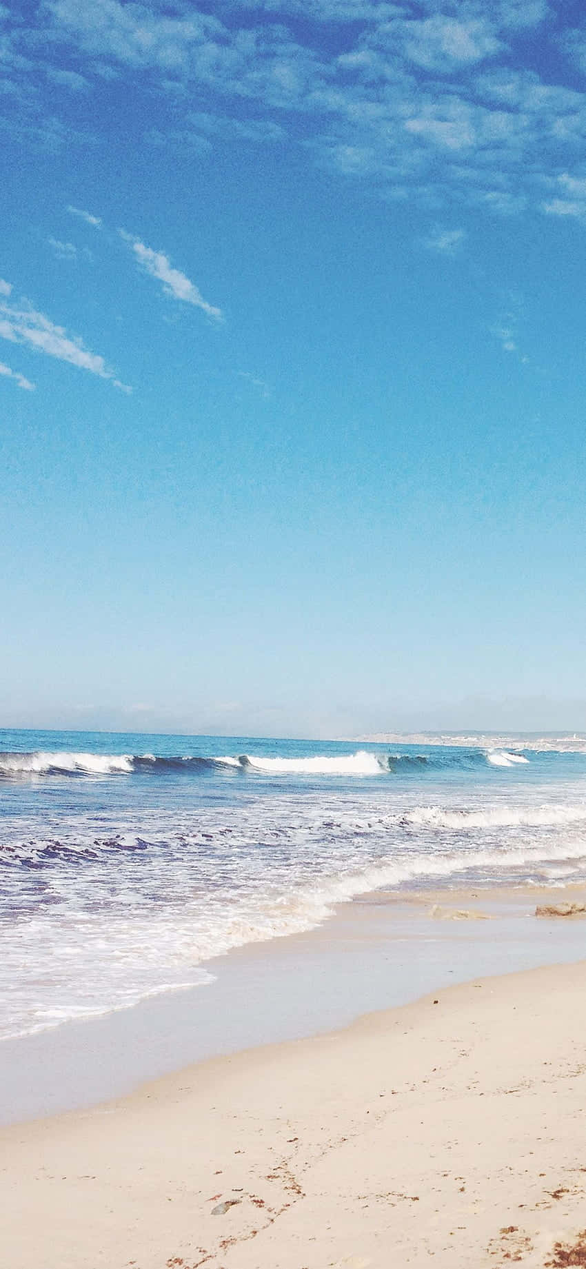 iPhone X Nền Malibu Bãi Cát Trắng Hình nền