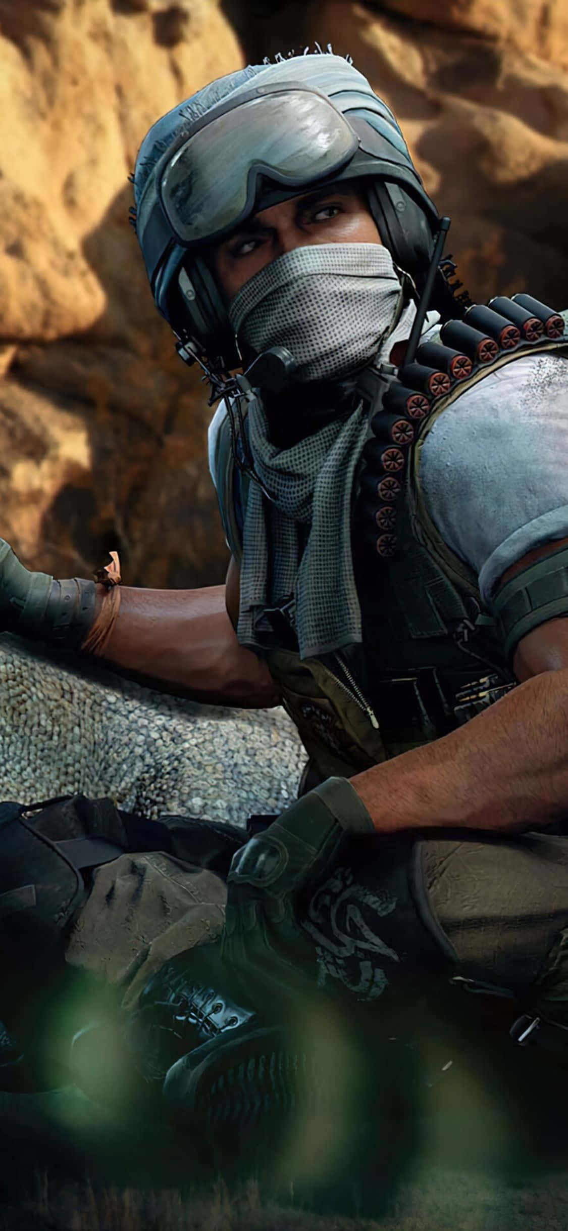 Hình nền iPhone X Call Of Duty Black Ops Cold War Salah Hình nền