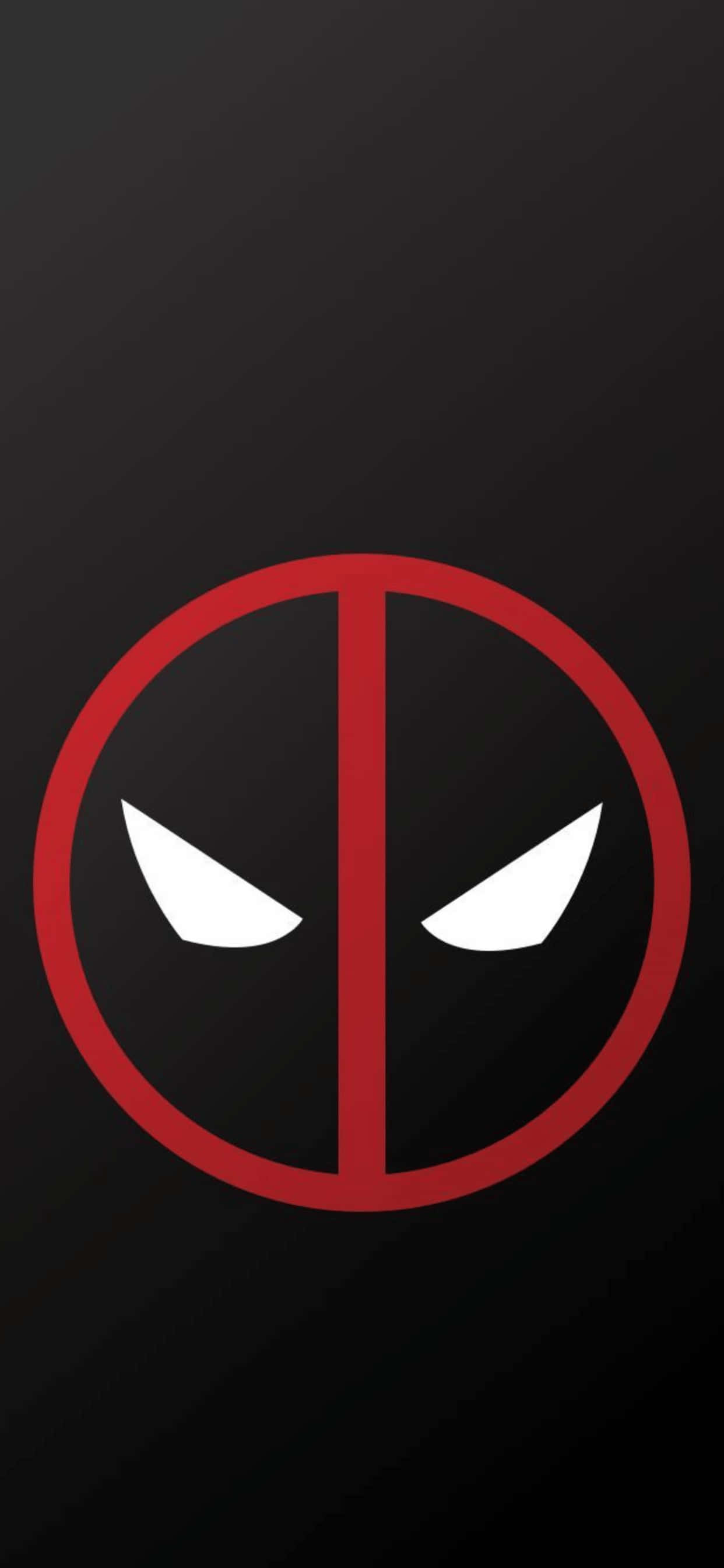 iPhone XS Max Nền Logo Deadpool Marvel Hình nền