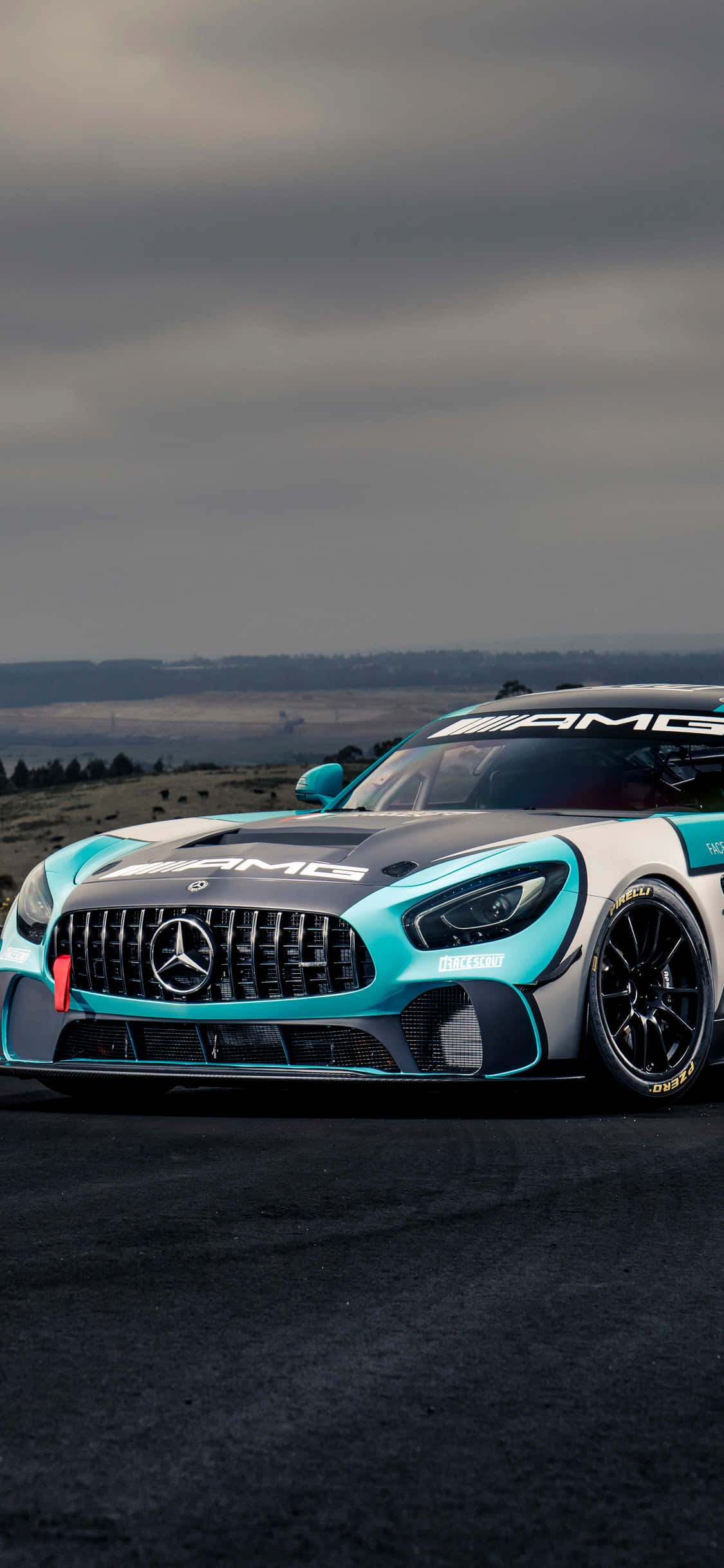 Hình nền iPhone X Amg Gt-r Tông màu AMG GT4 Hình nền