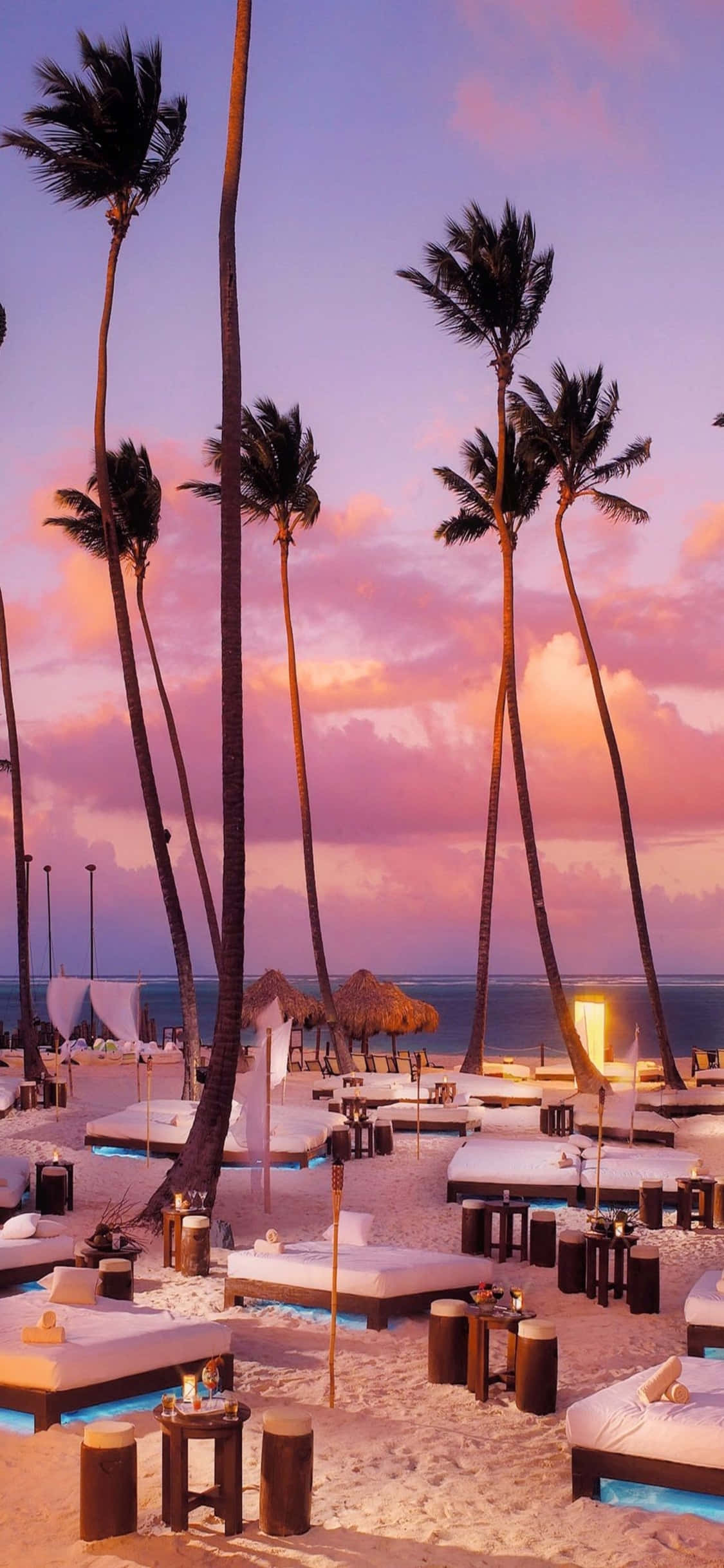 iPhone XS Phông nền Bãi biển Punta Cana Hình nền