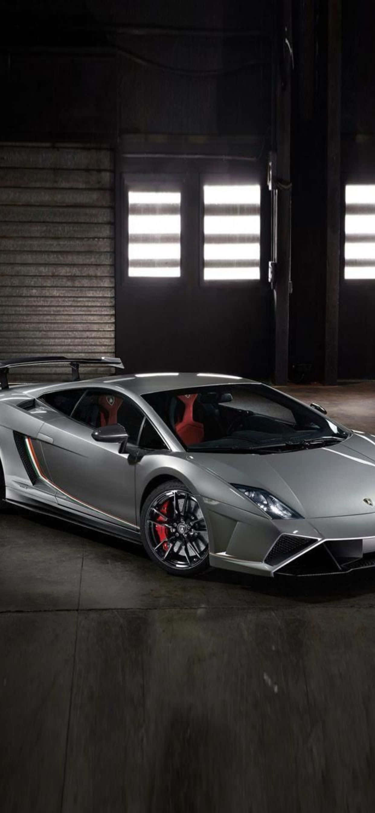 Hình nền iPhone XS Max Lamborghini Gallardo LP 570 Hình nền