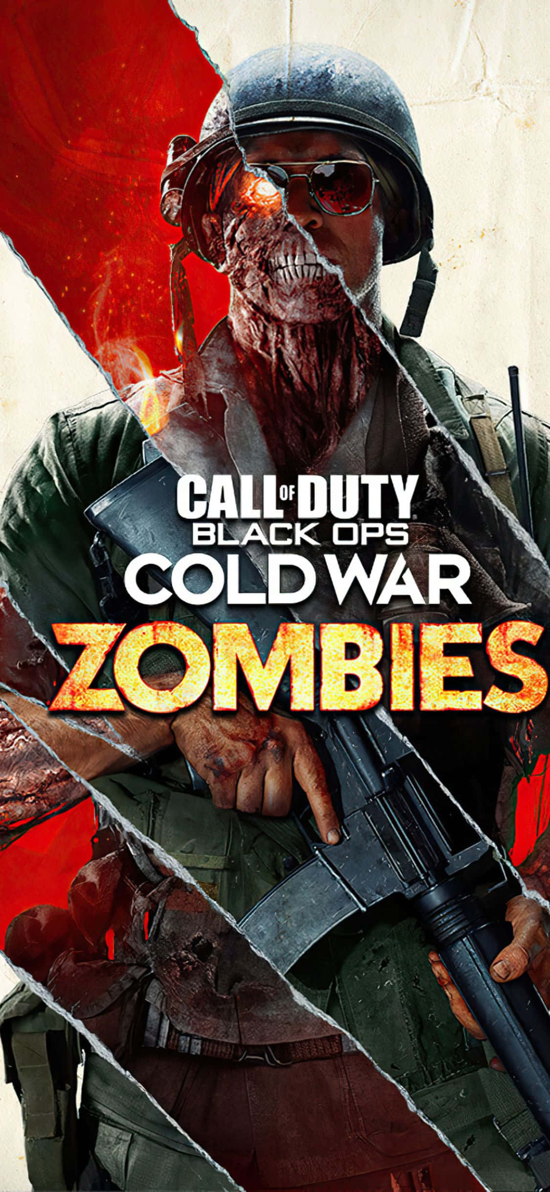 Hình nền iPhone X Call Of Duty Black Ops Cold War Chế độ Zombies Hình nền