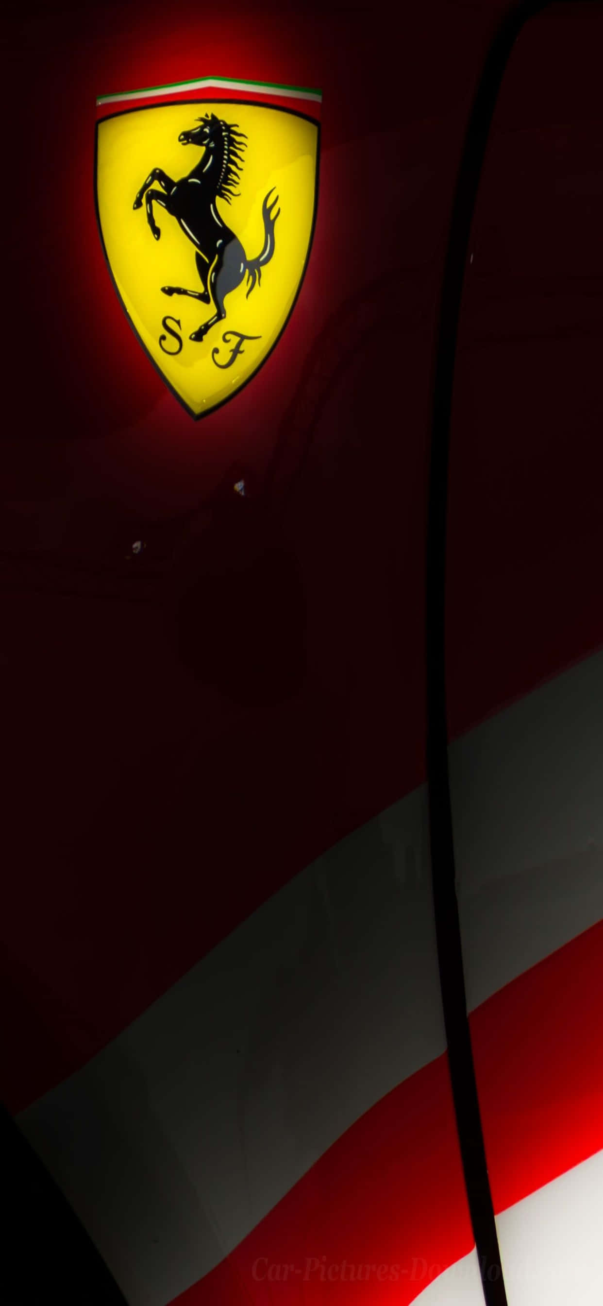 Hình nền iPhone Xs Max Ferrari Logo Scuderia Ferrari Hình nền