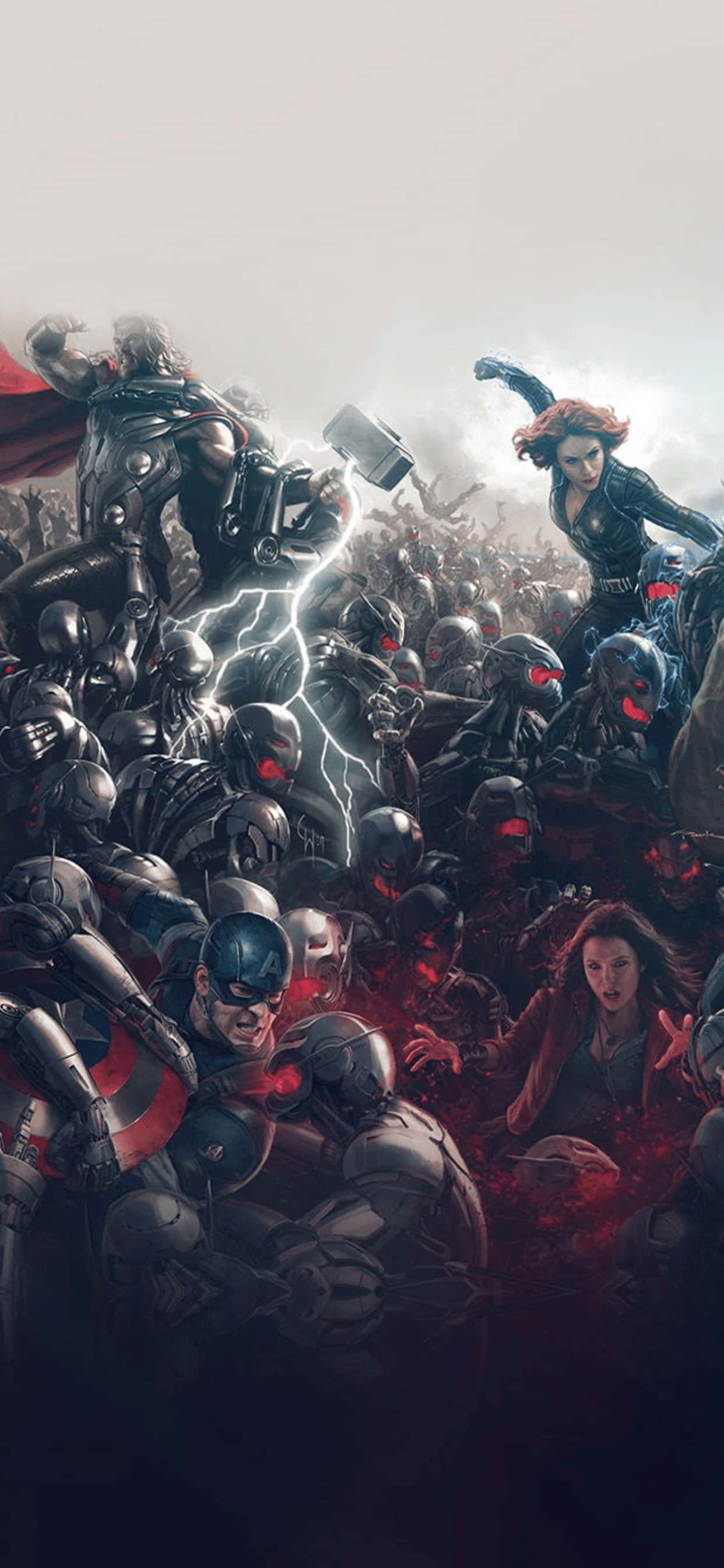 Hình nền iPhone XS Max Marvel Avengers: Age of Ultron Hình nền