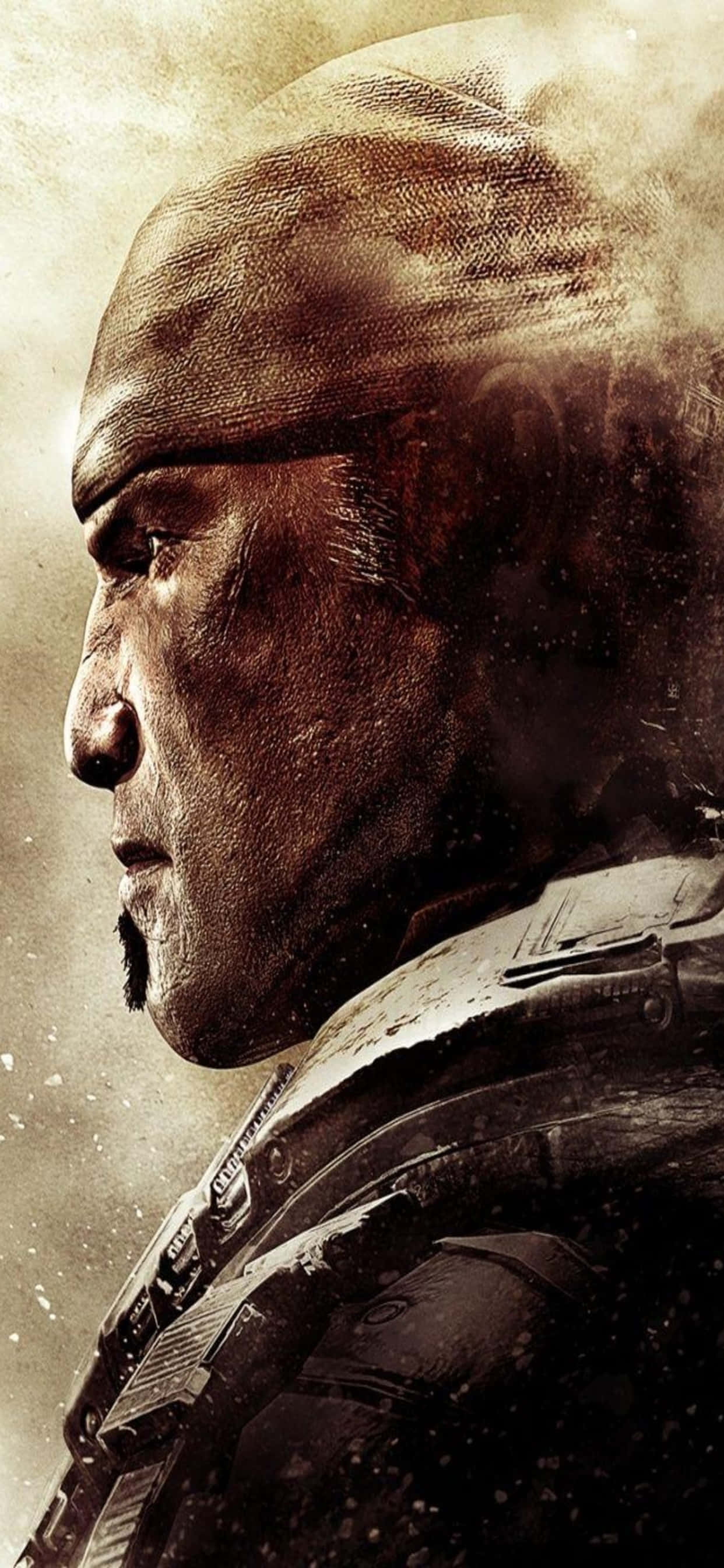 iPhone XS Max Hình nền Gears Of War 5 Marcus với khăn bandana Hình nền