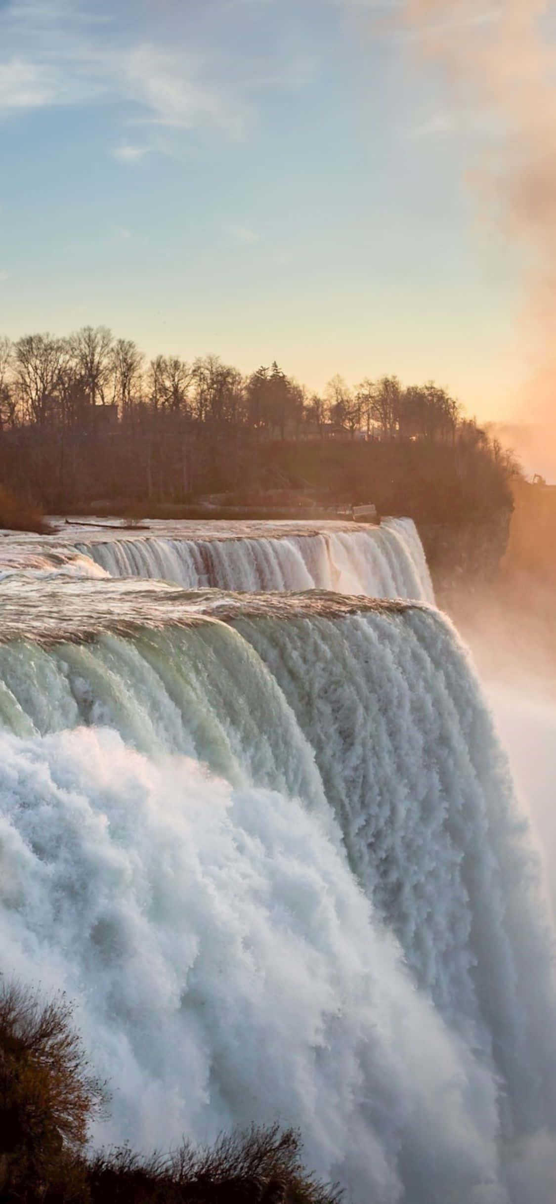 iPhone X Niagara Falls Tourist Spots Background Hình nền
