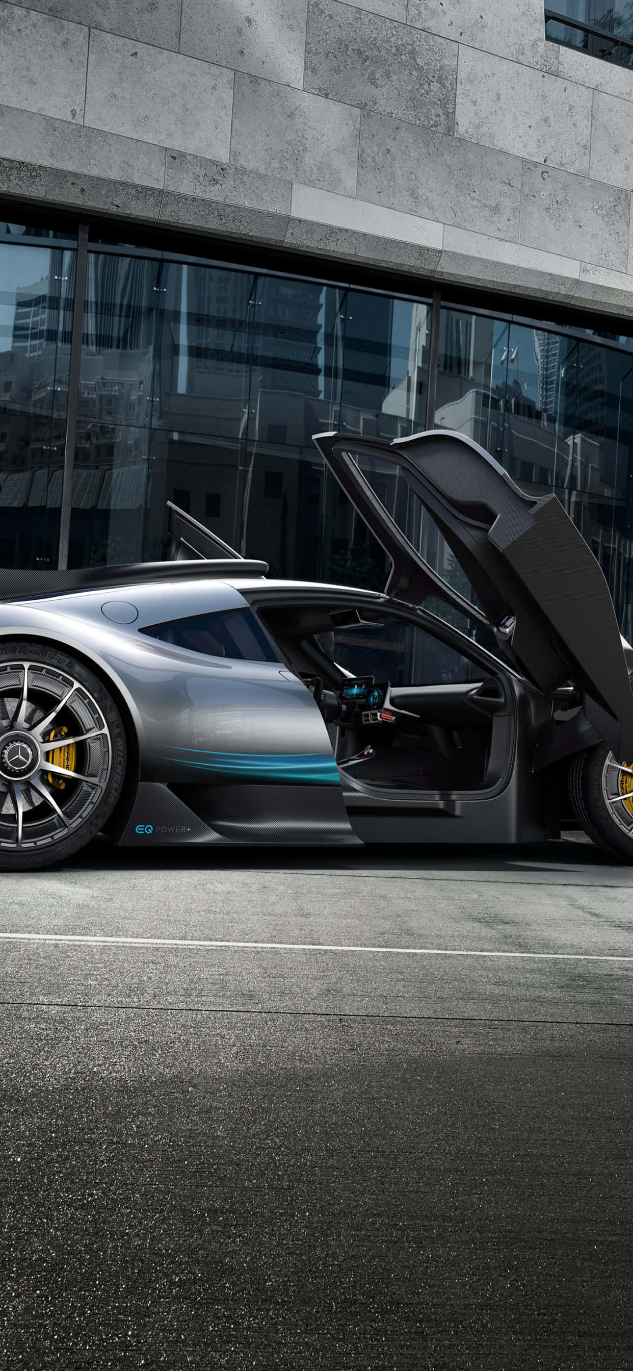 Hình nền iPhone XS Max Project Cars 2 Mercedes-AMG mở Hình nền