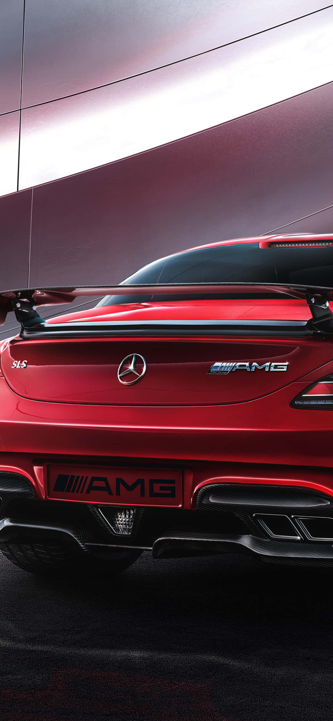 Hình nền iPhone X Amg Gt-r Thùng Xe Đỏ AMG GT Hình nền