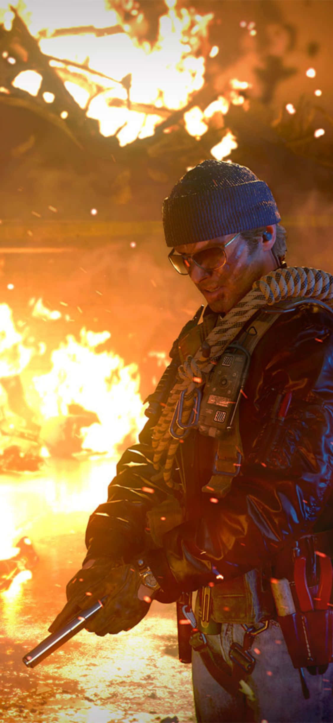 Hình nền iPhone X Call Of Duty Black Ops Cold War Russell Adler Hình nền