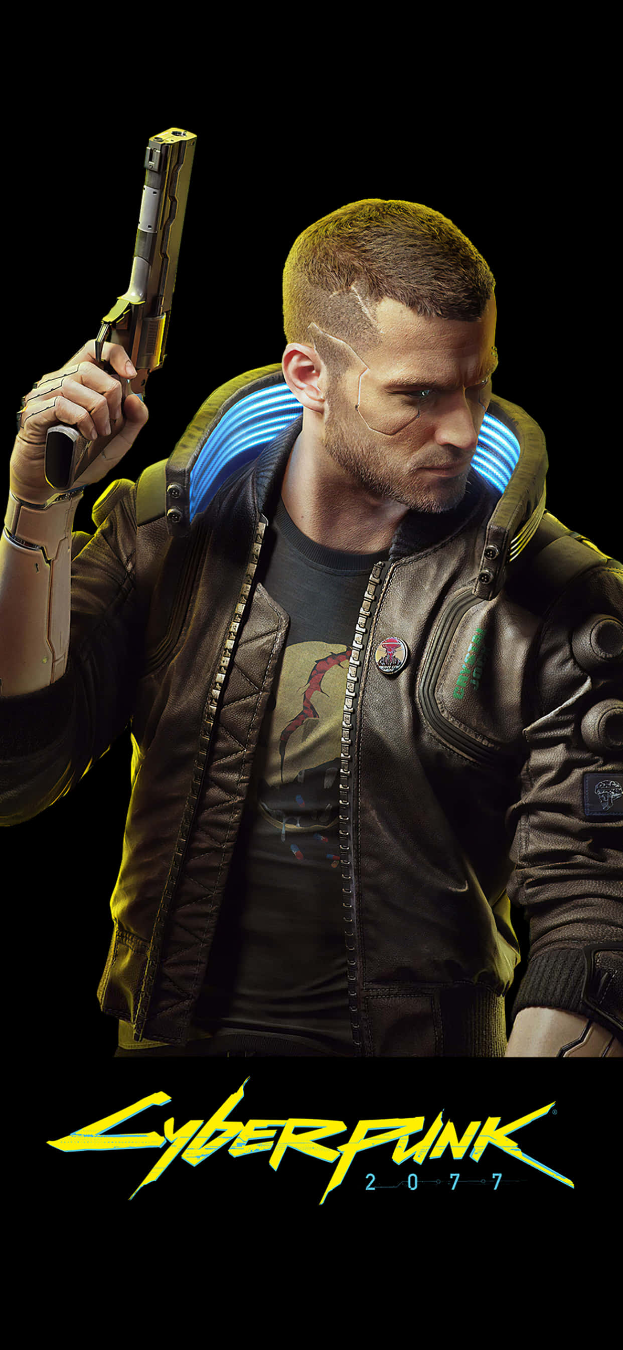 Hình nền iPhone X Cyberpunk 2077 Hình nền