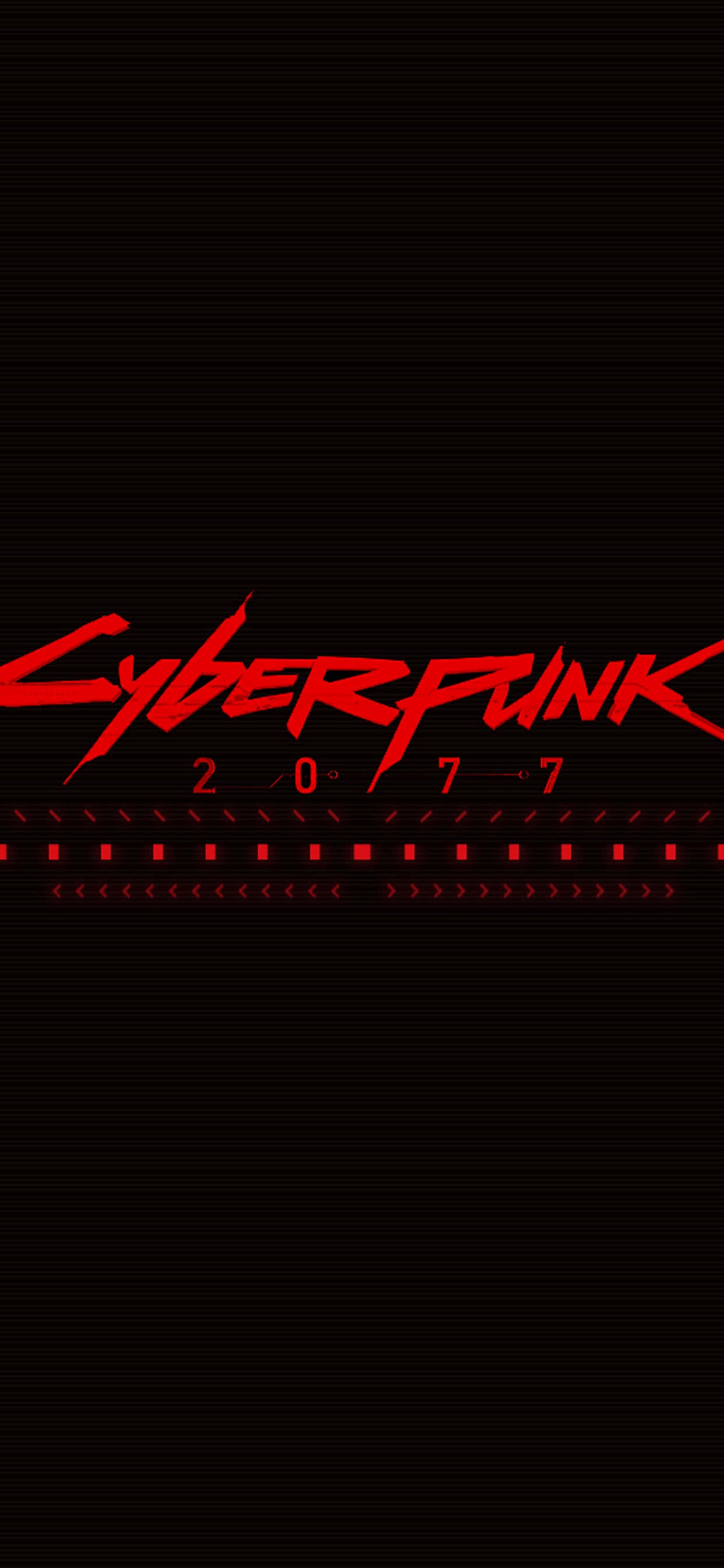 Hình nền iPhone X Cyberpunk 2077 Poster đỏ Hình nền