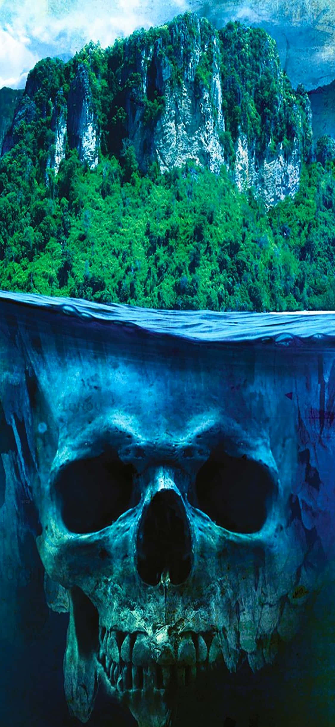 Hình nền iPhone X Far Cry 3 Đầu lâu Quần đảo Rook Hình nền