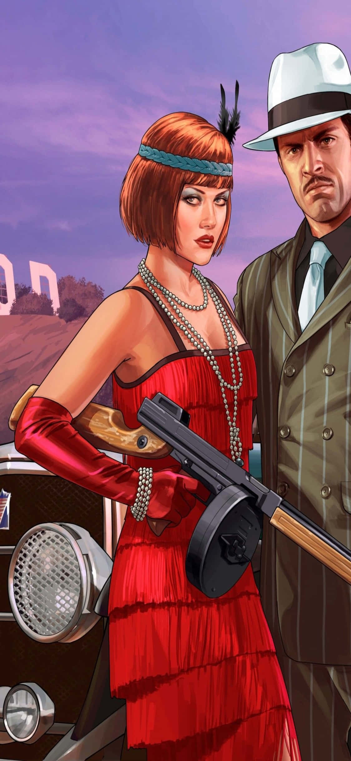 Hình nền iPhone X Grand Theft Auto V Sự kiện Valentine Hình nền