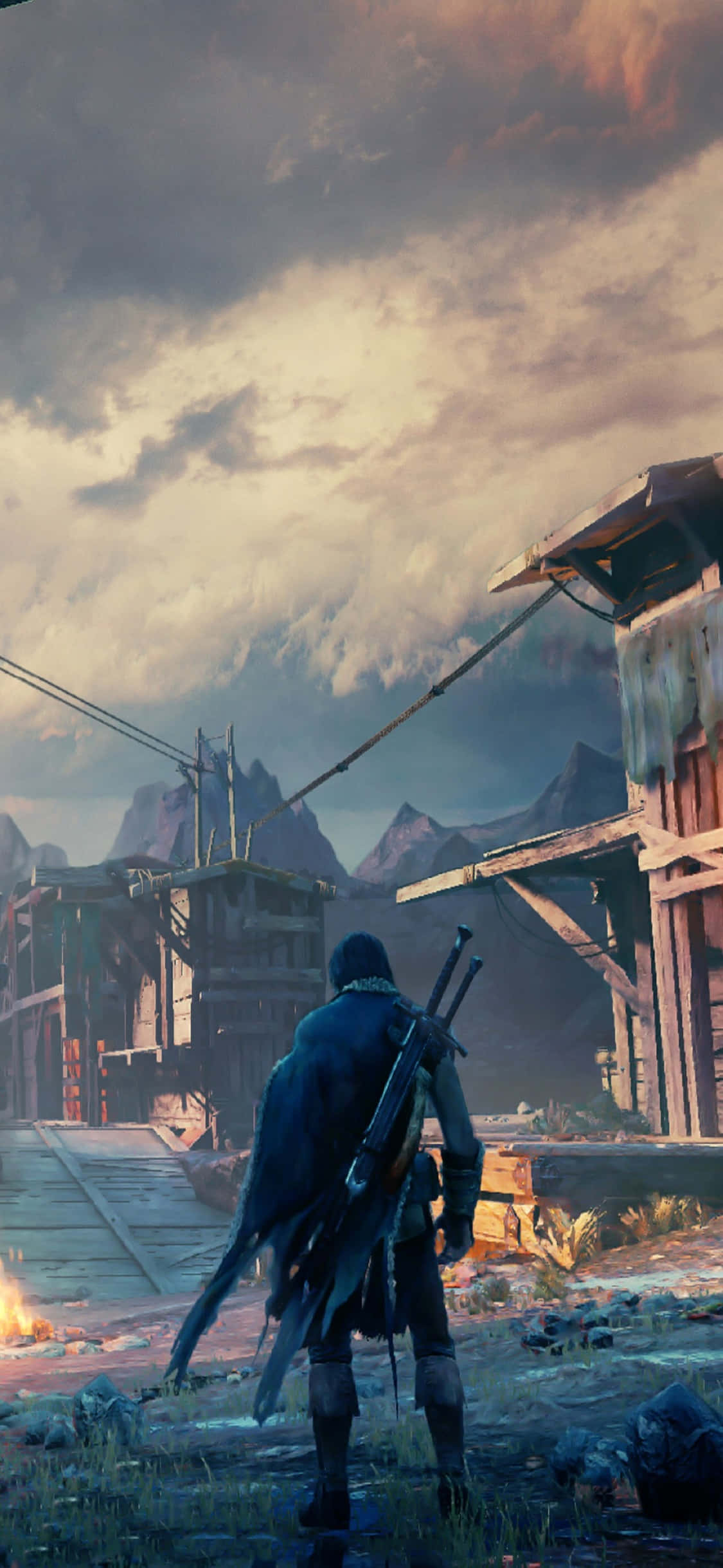 Hình nền iPhone X Shadow Of Mordor Talion Hình nền