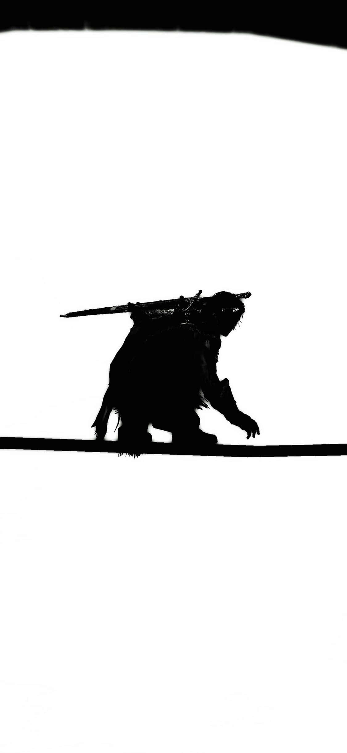 Hình nền iPhone X Shadow Of Mordor tối giản Hình nền