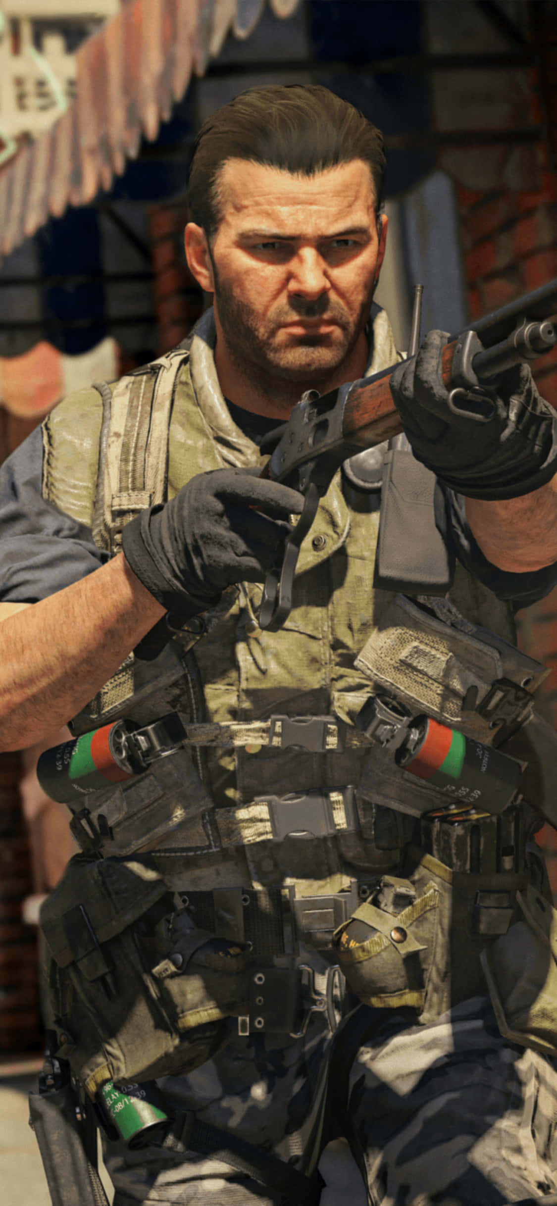 Hình nền iPhone Xs Call Of Duty Black Ops Cold War Mason Hình nền