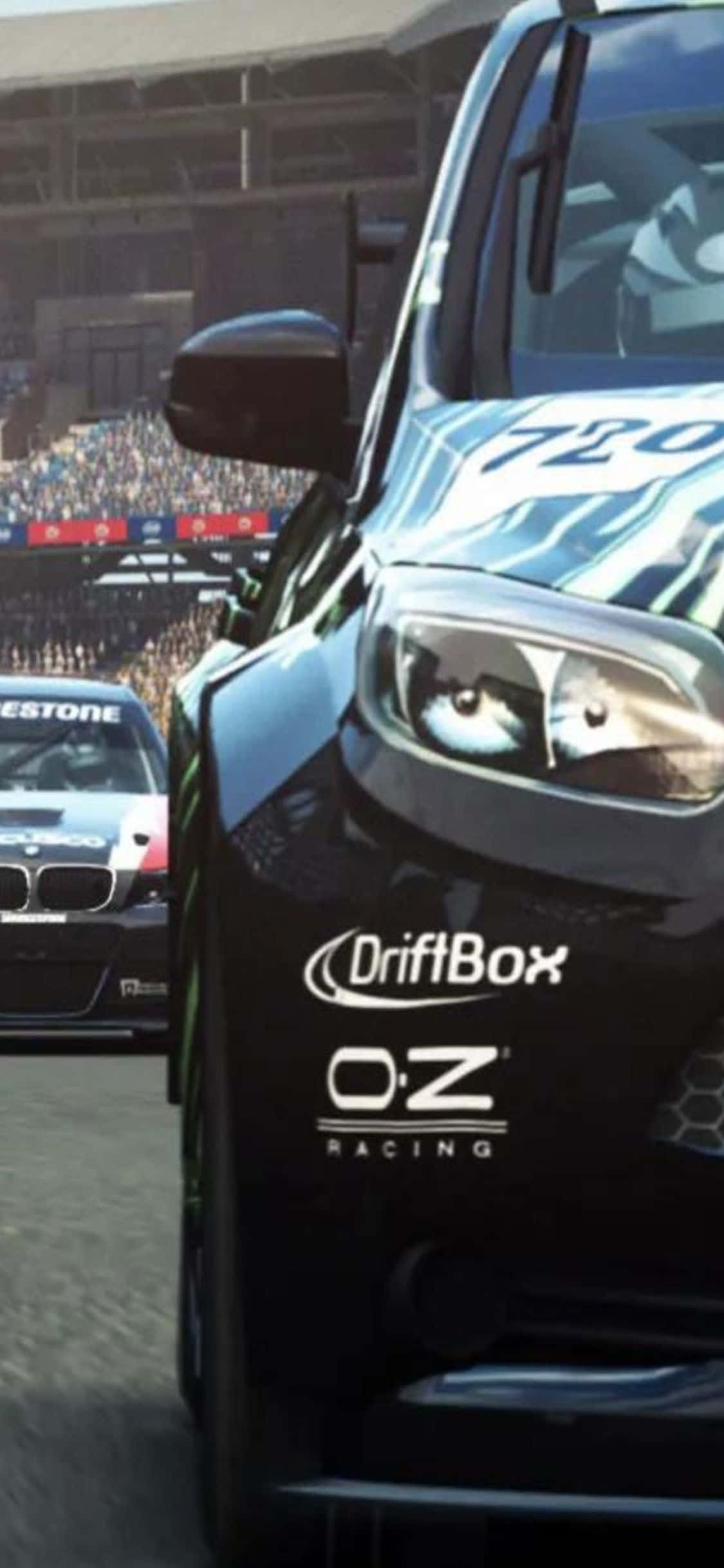 Hình nền iPhone Xs Grid Autosport Driftbox Hình nền