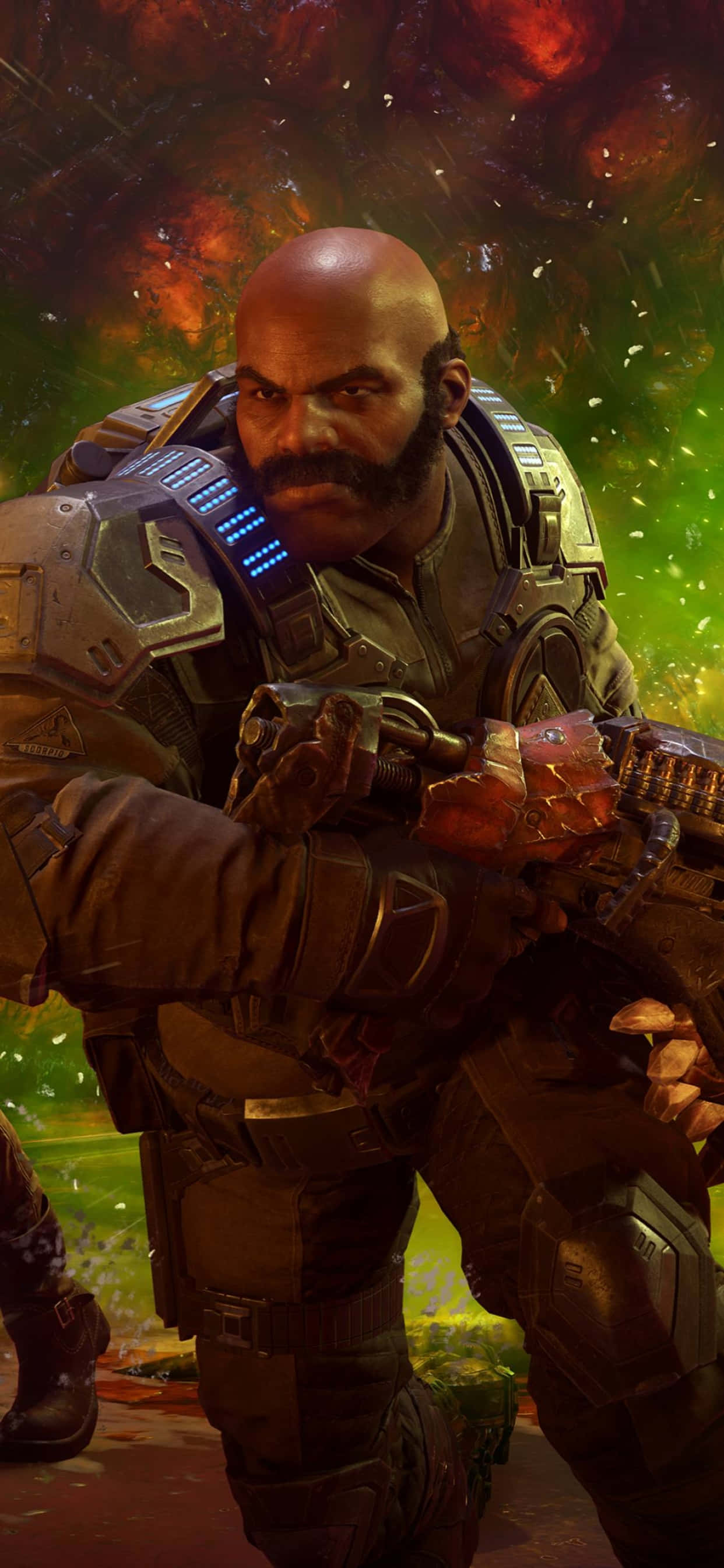 Hình nền iPhone XS Max Gears Of War 5 Jeremiah Keegan Hình nền