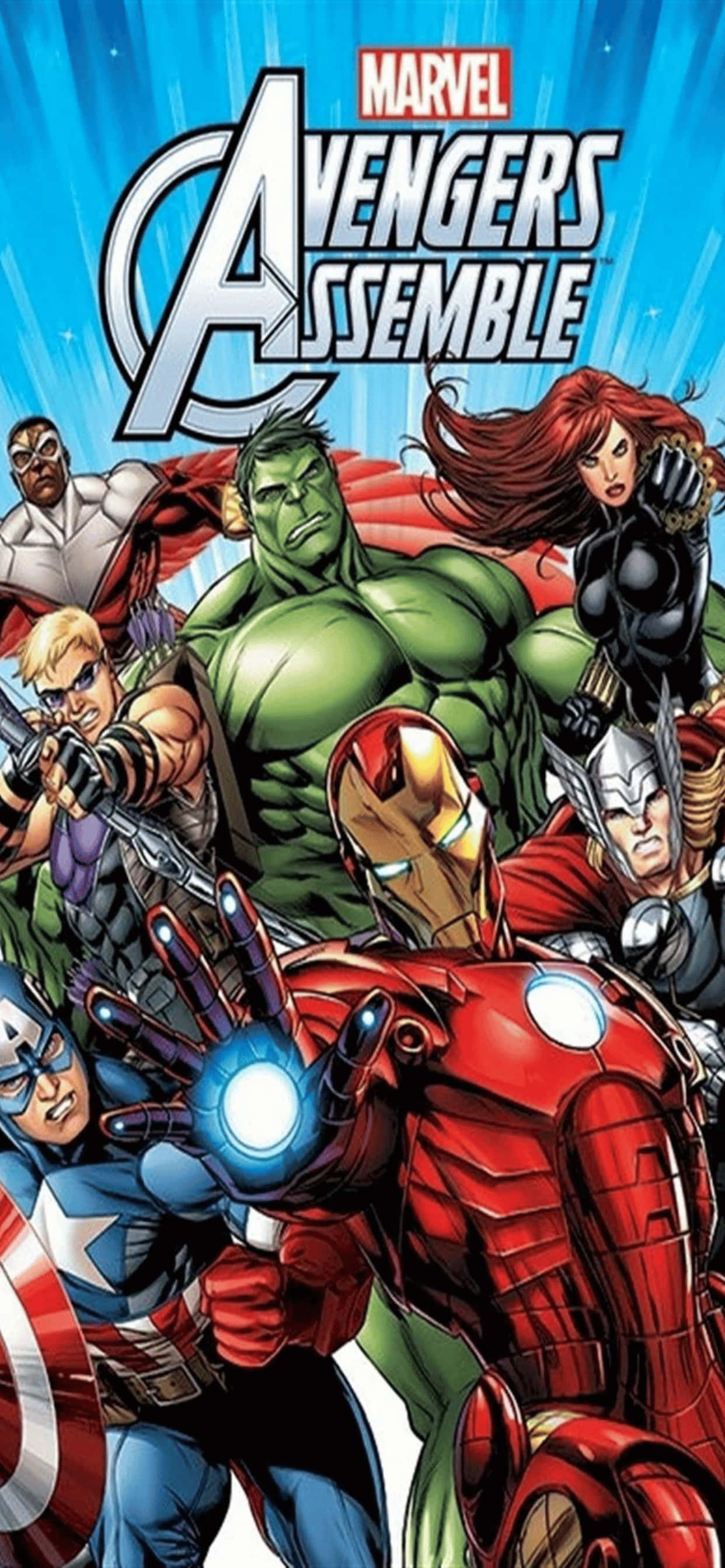 Hình nền iPhone XS Max Marvel Hulk Và Black Widow Hình nền