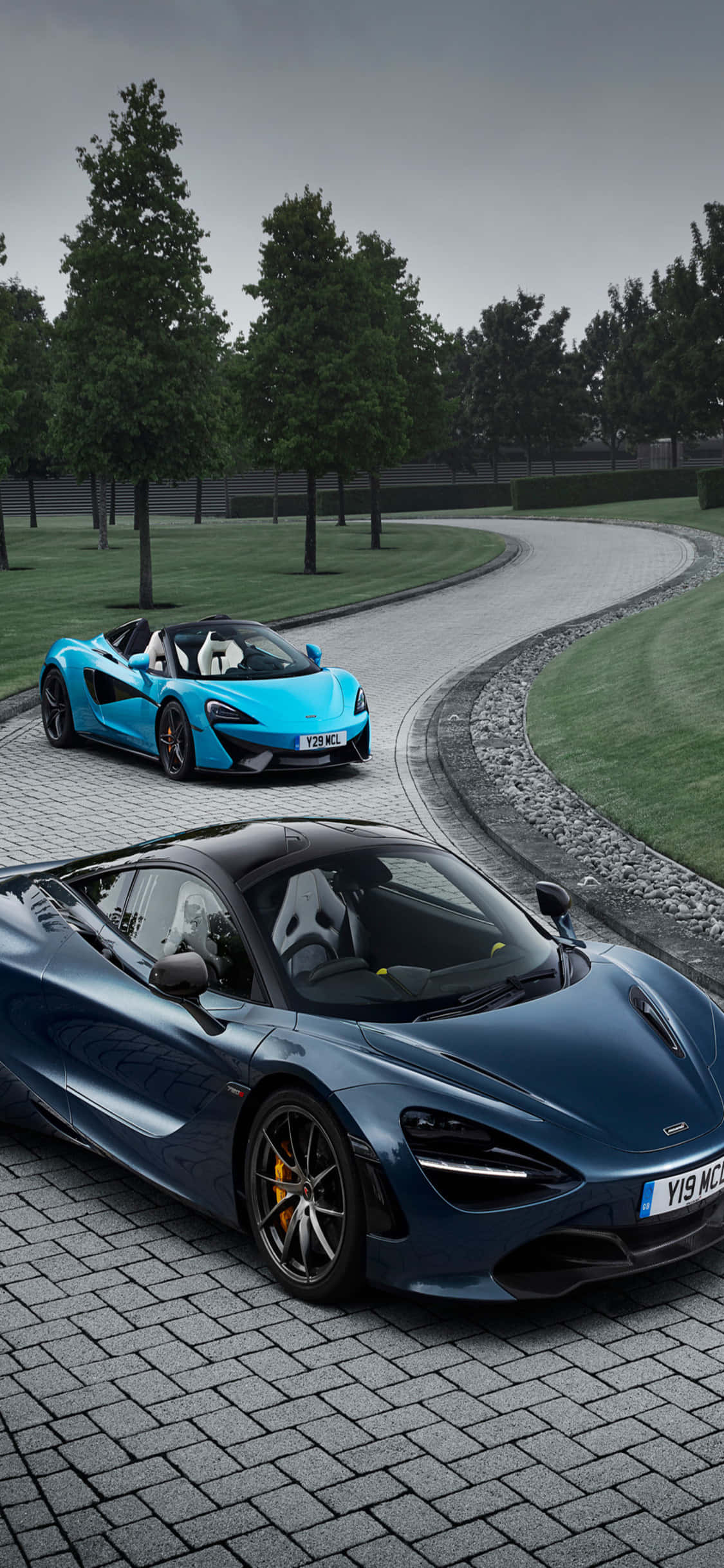 Hình nền iPhone X Mclaren 720s 570s Hình nền