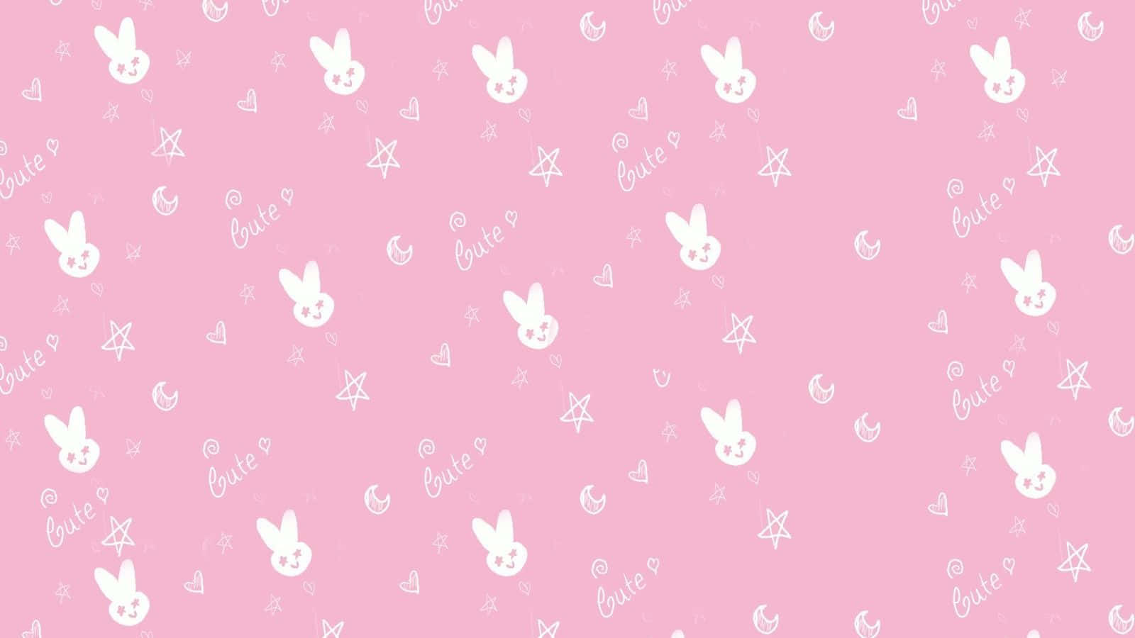 Hình nền Kawaii màu hồng dễ thương Hình nền