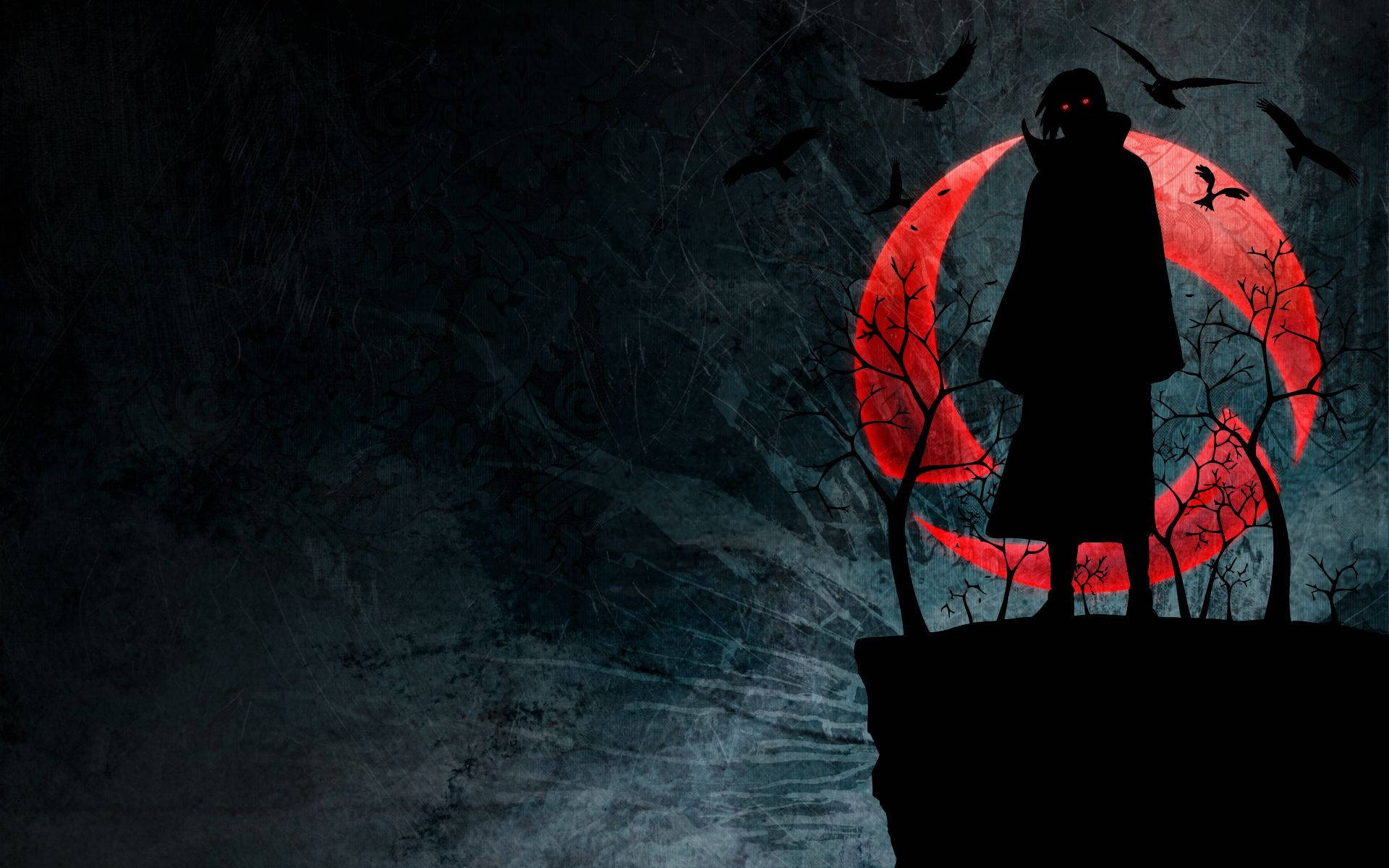 Máy Tính Xách Tay Uchiha Itachi Sharingan Naruto Hình nền