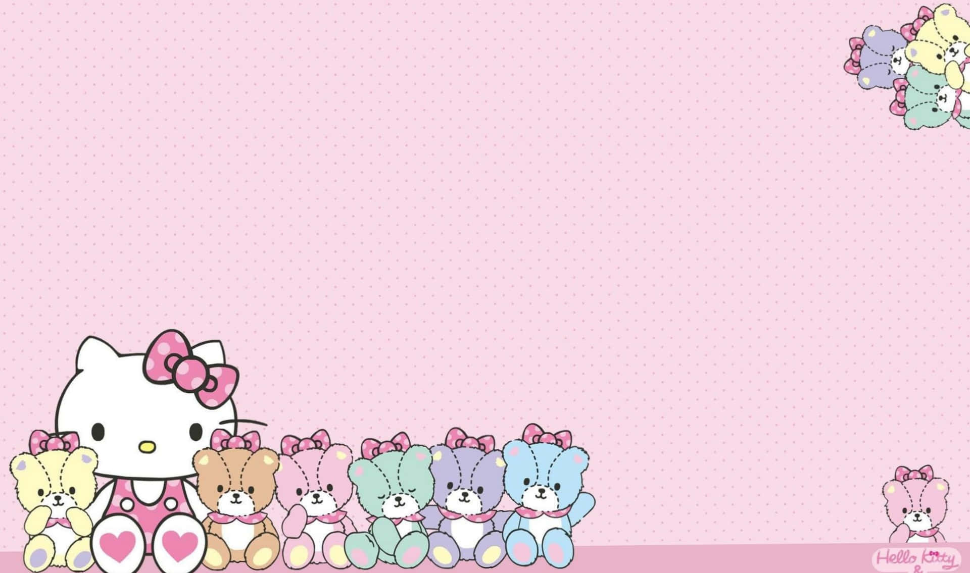 Hình nền laptop Hello Kitty dễ thương Hình nền