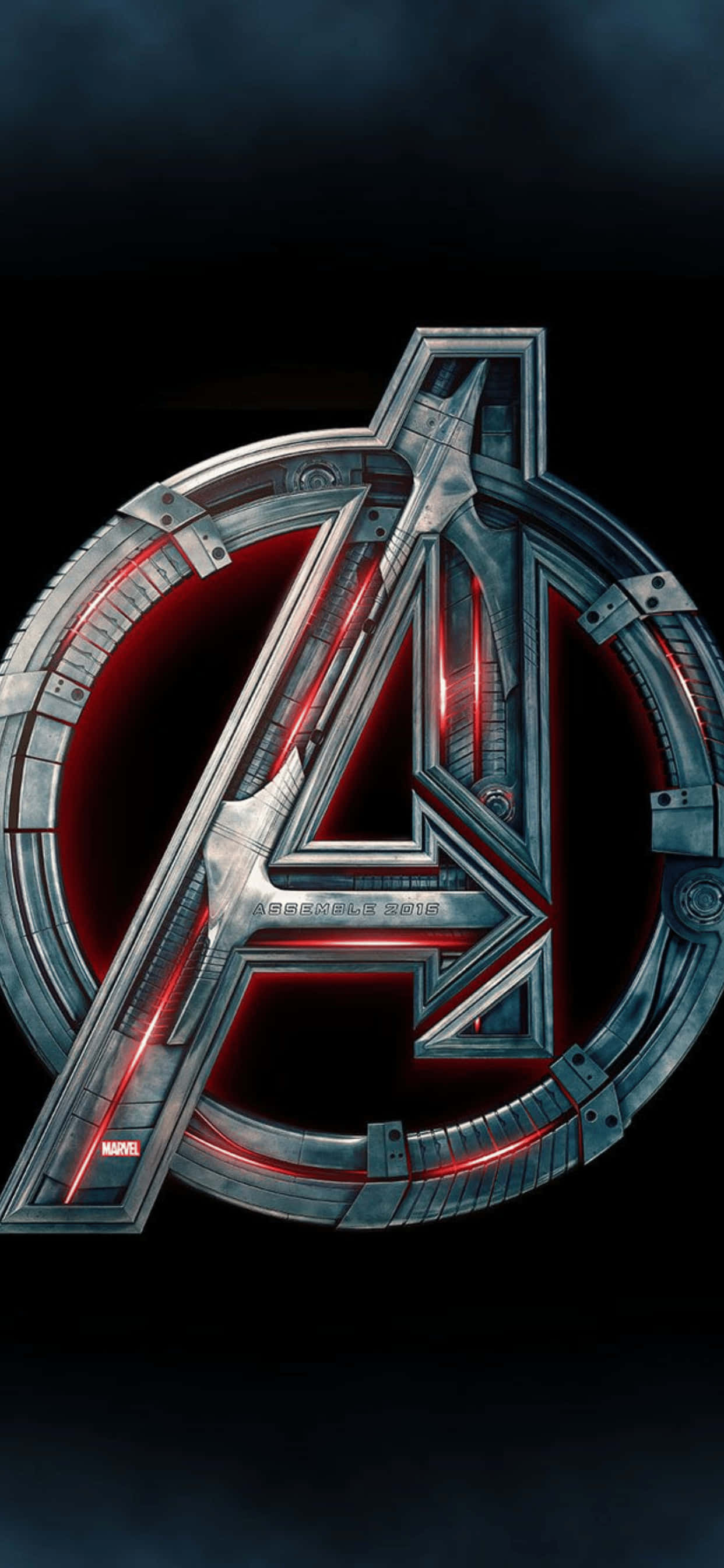 Nền iPhone XS Max Marvel Avengers Logo Hình nền