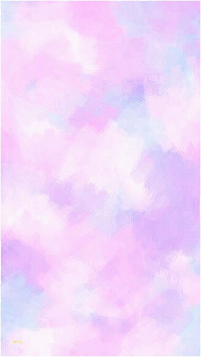 Hình nền màu tím oải hương pastel phong cách thẩm mỹ màu nước Hình nền