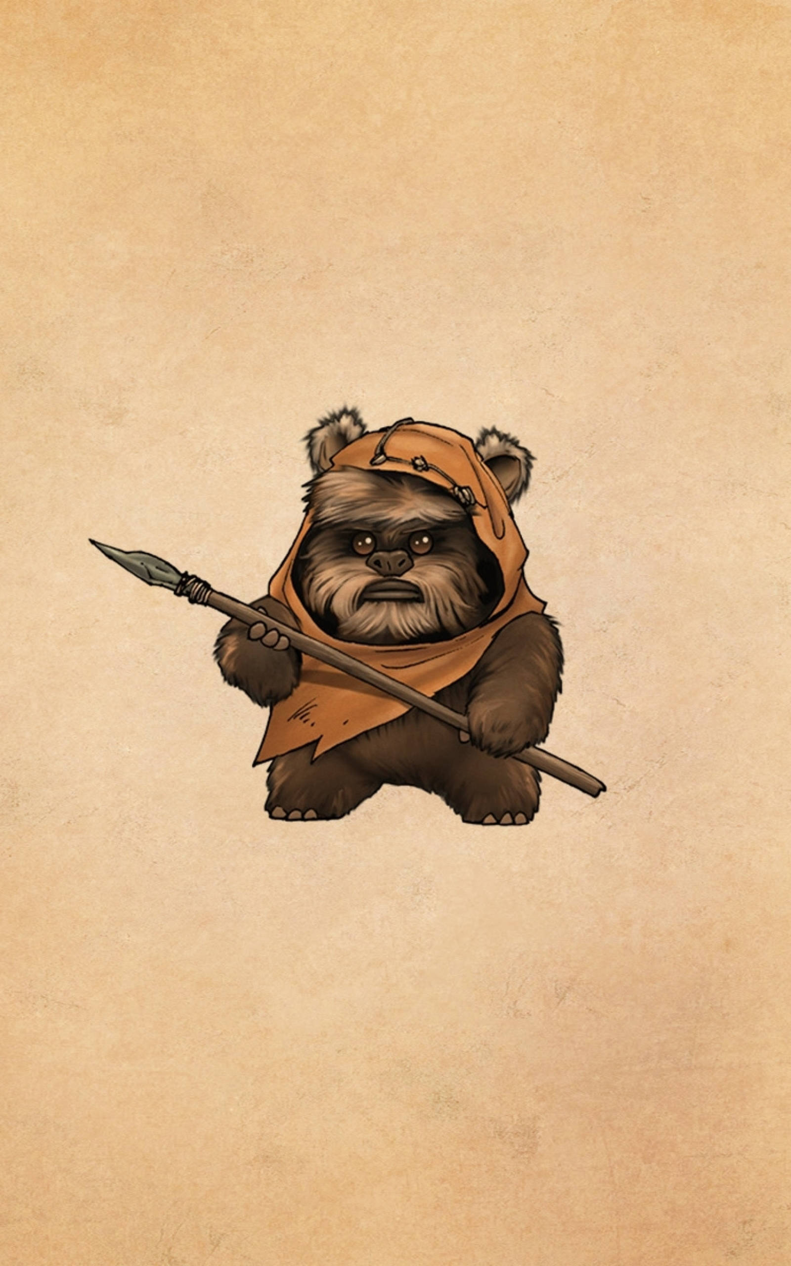 Hình Nền Máy Tính Bảng Ewok Dễ Thương Star Wars Hình nền