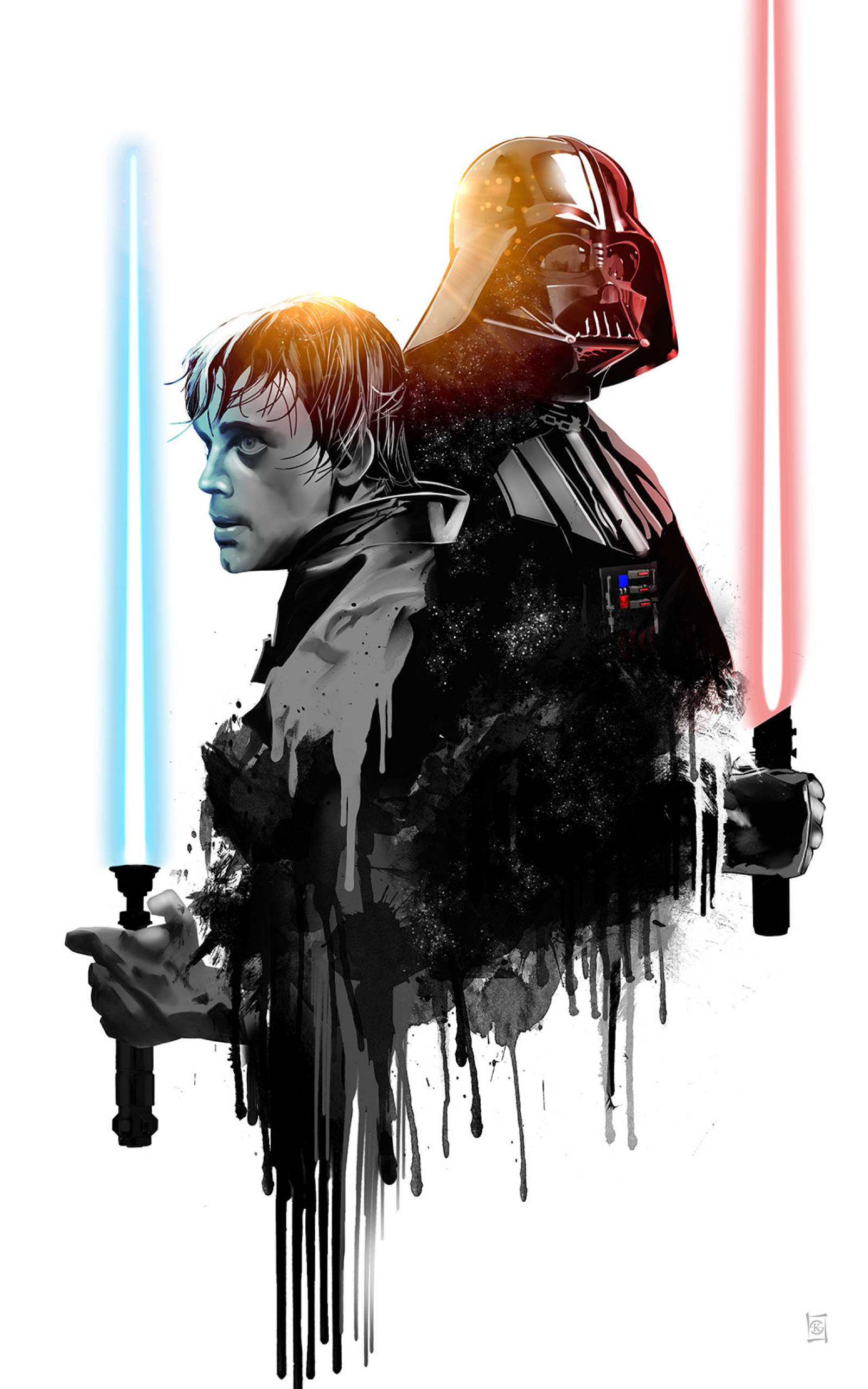 Hình Nền Máy Tính Bảng Luke Skywalker Và Darth Vader Star Wars Hình nền