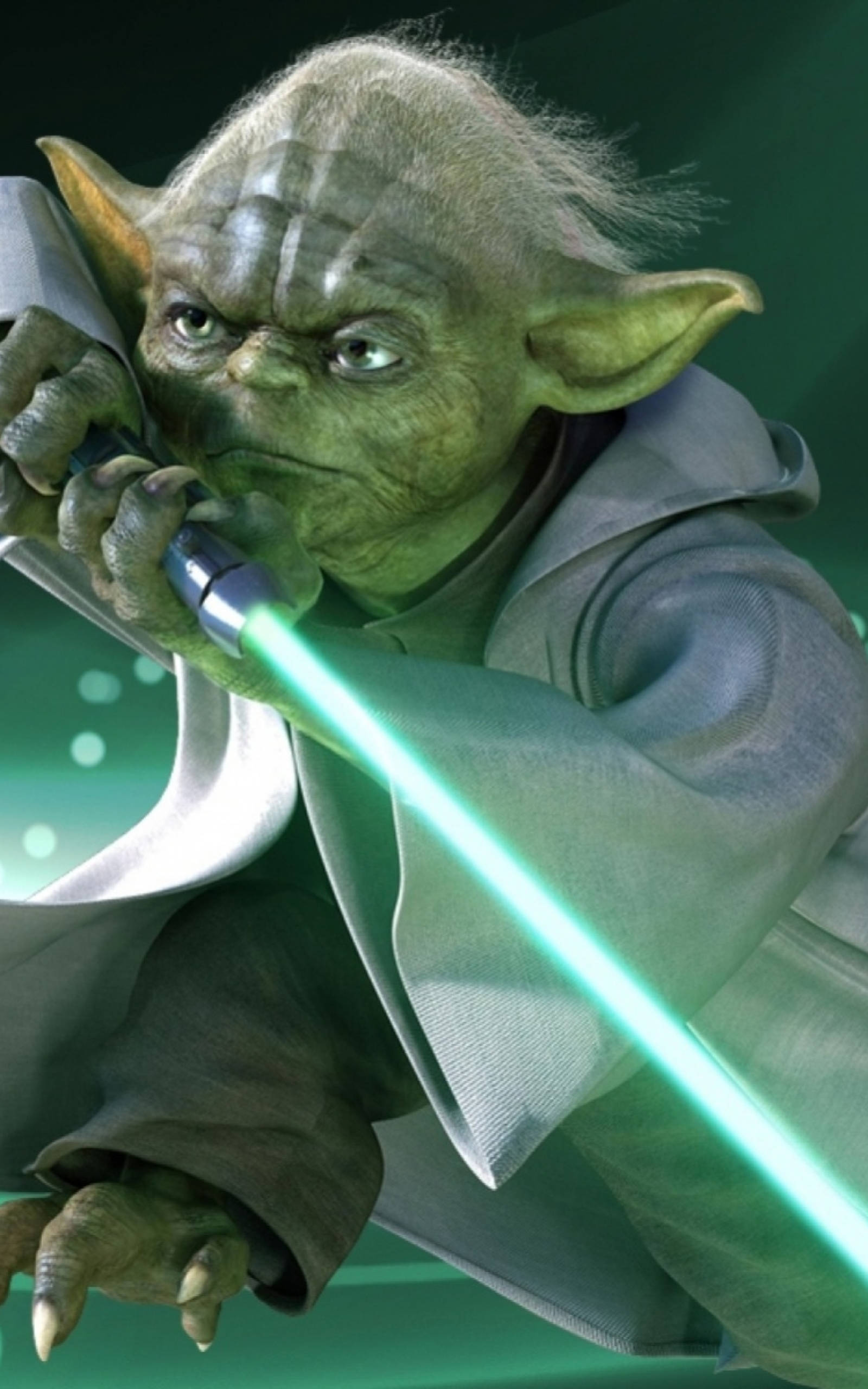 Hình Nền Máy Tính Bảng Yoda Với Kiếm Ánh Sáng Star Wars Hình nền