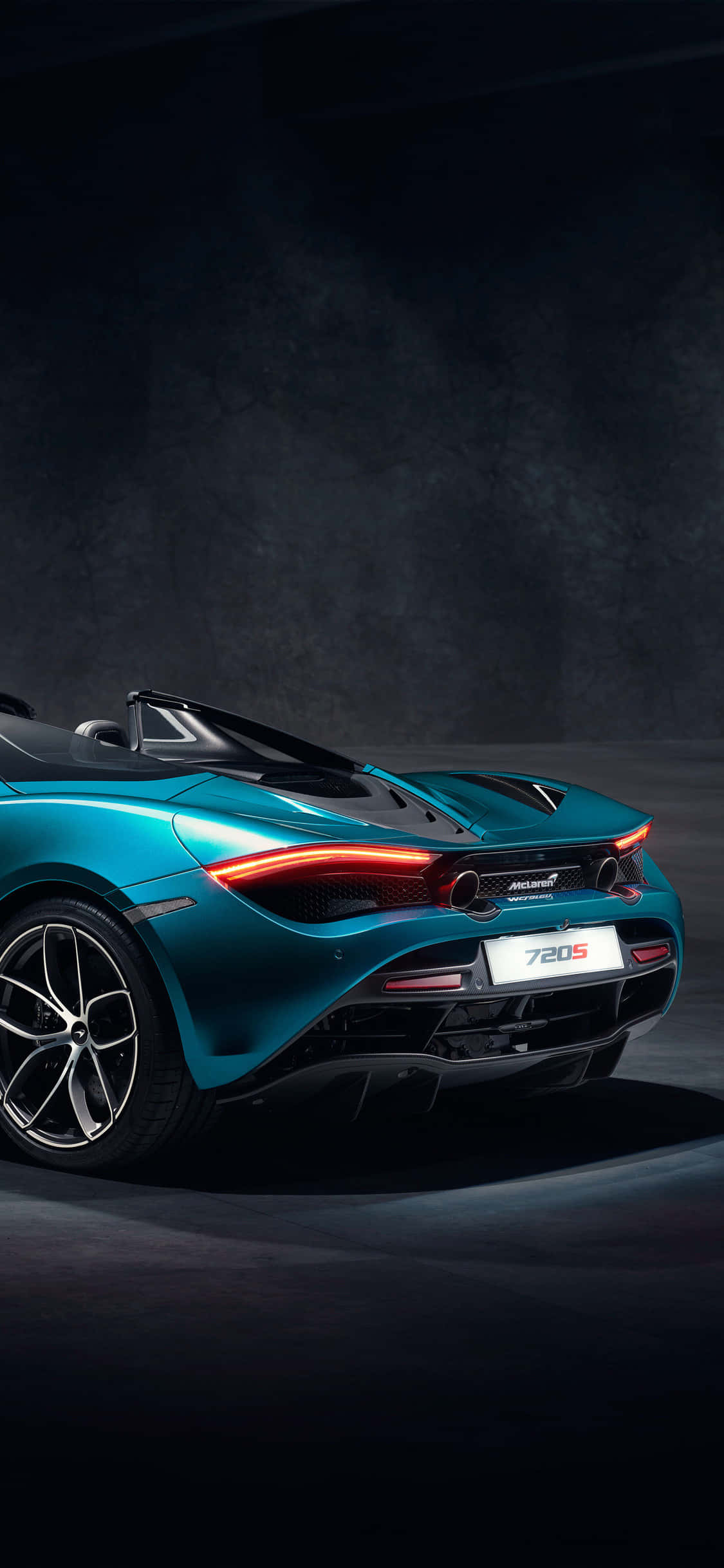 Hình nền McLaren 720s Spider Pista cho iPhone X Hình nền