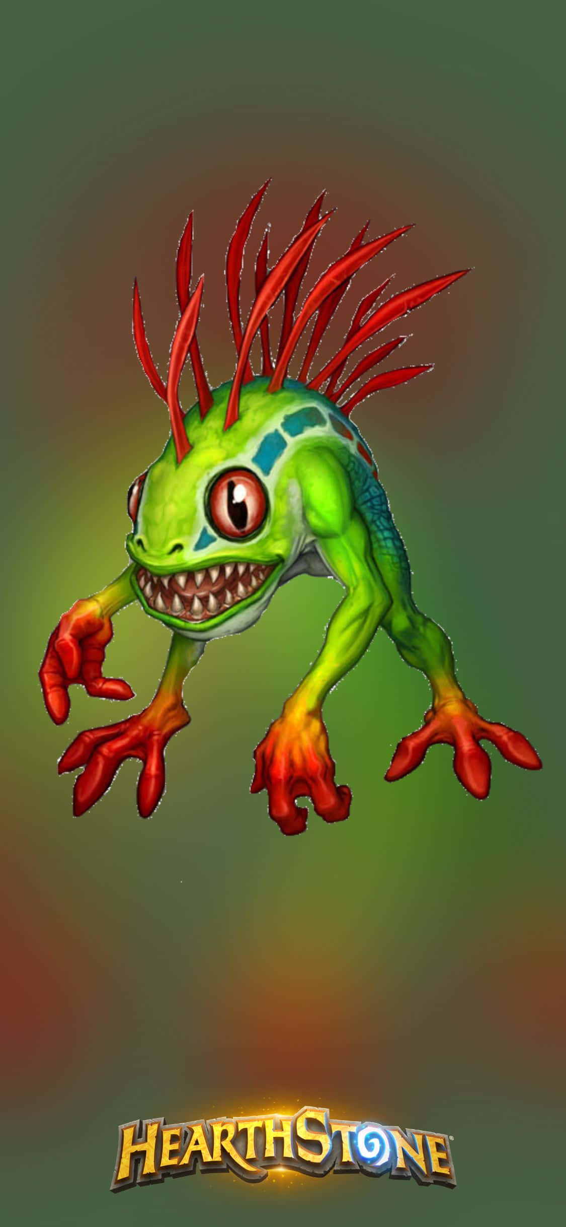 Hình nền Murloc iPhone XS Hearthstone Hình nền