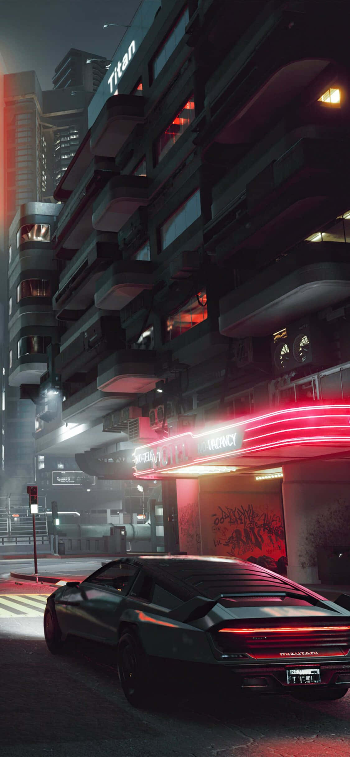 Hình nền Need For Speed Payback iPhone XS Xe thể thao dưới đèn neon Hình nền
