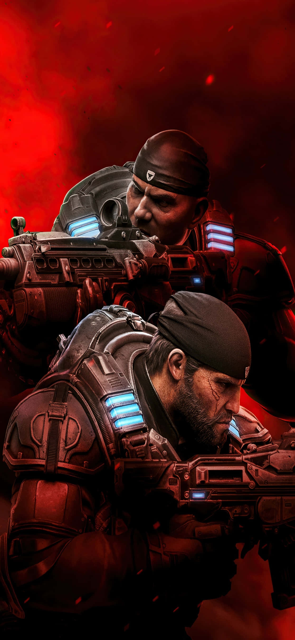 Hình nền nhân vật game Gears of War 5 cho iPhone XS Max Hình nền