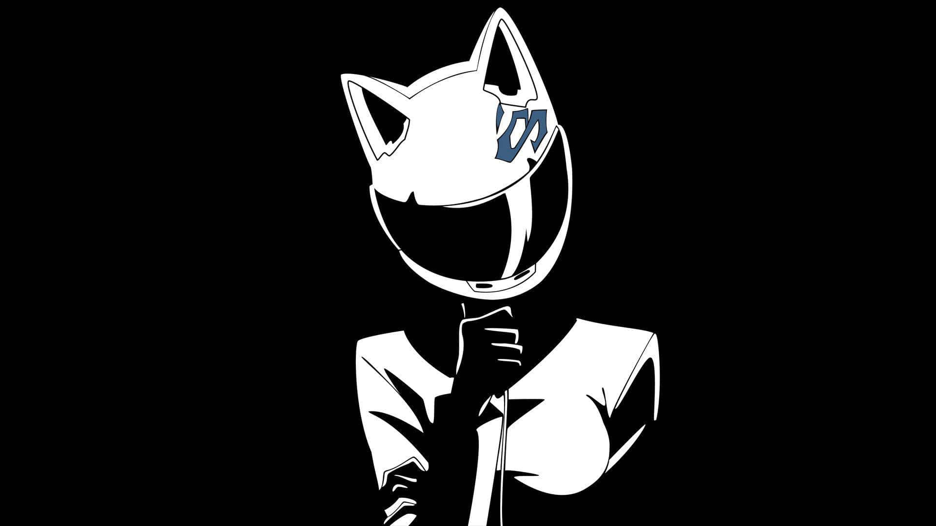 Hình nền PC Anime Celty Sturluson phong cách đen Hình nền