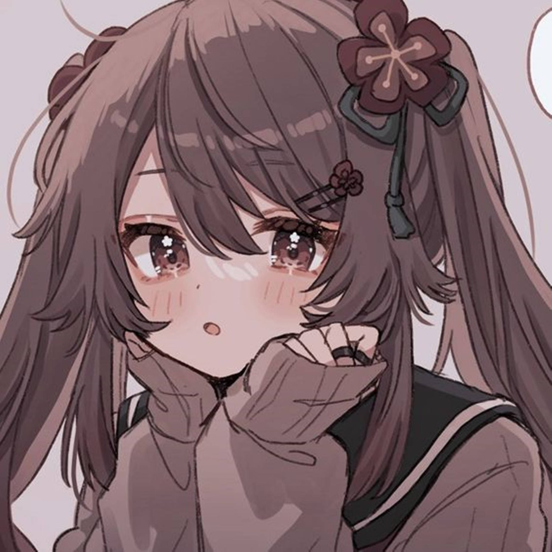 Hình nền PFP cô gái anime ngầu Hu Tao Hình nền