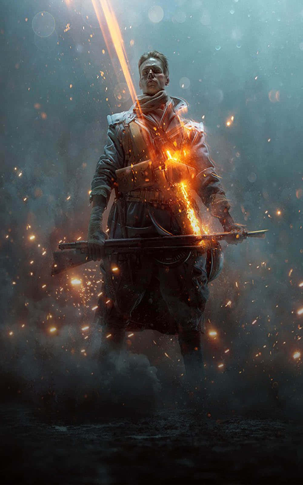 Hình nền Pixel 3XL Battlefield 1 Lính Cầm Súng Hình nền