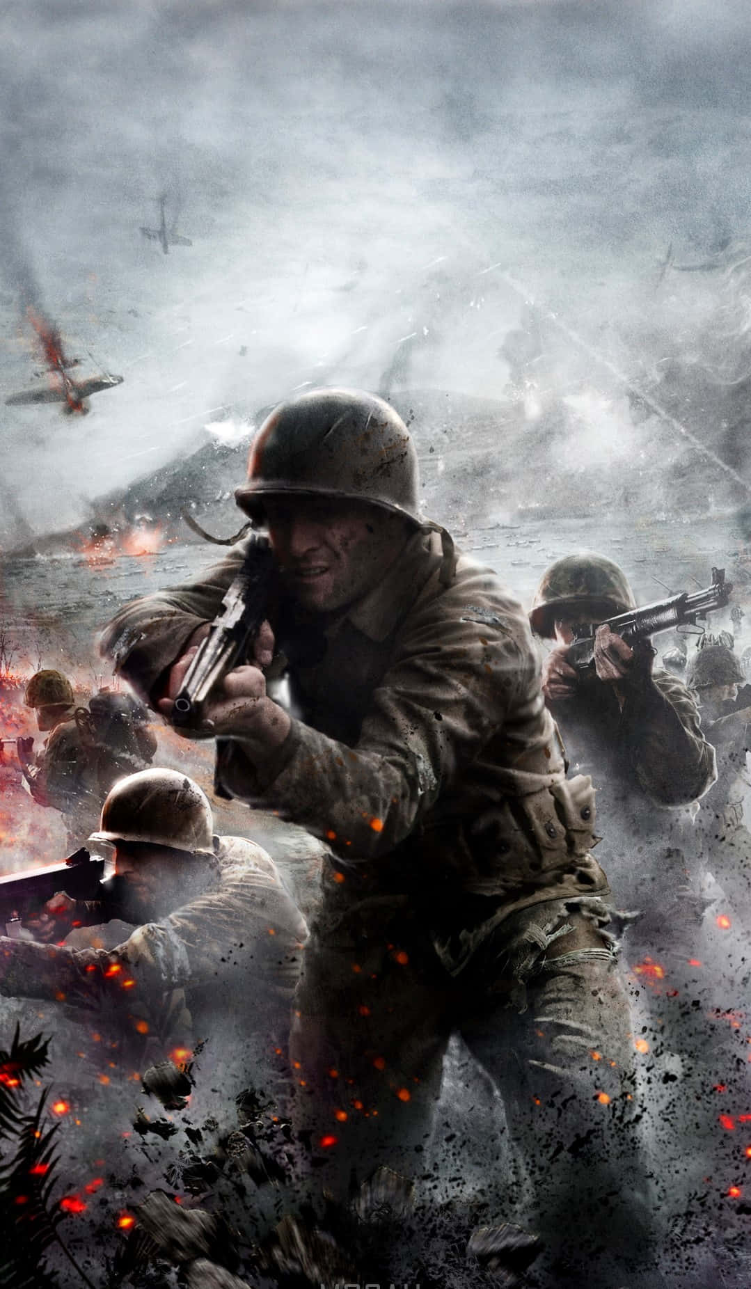 Hình nền Pixel 3xl Battlefield 1 Lính trong môi trường tro bụi Hình nền