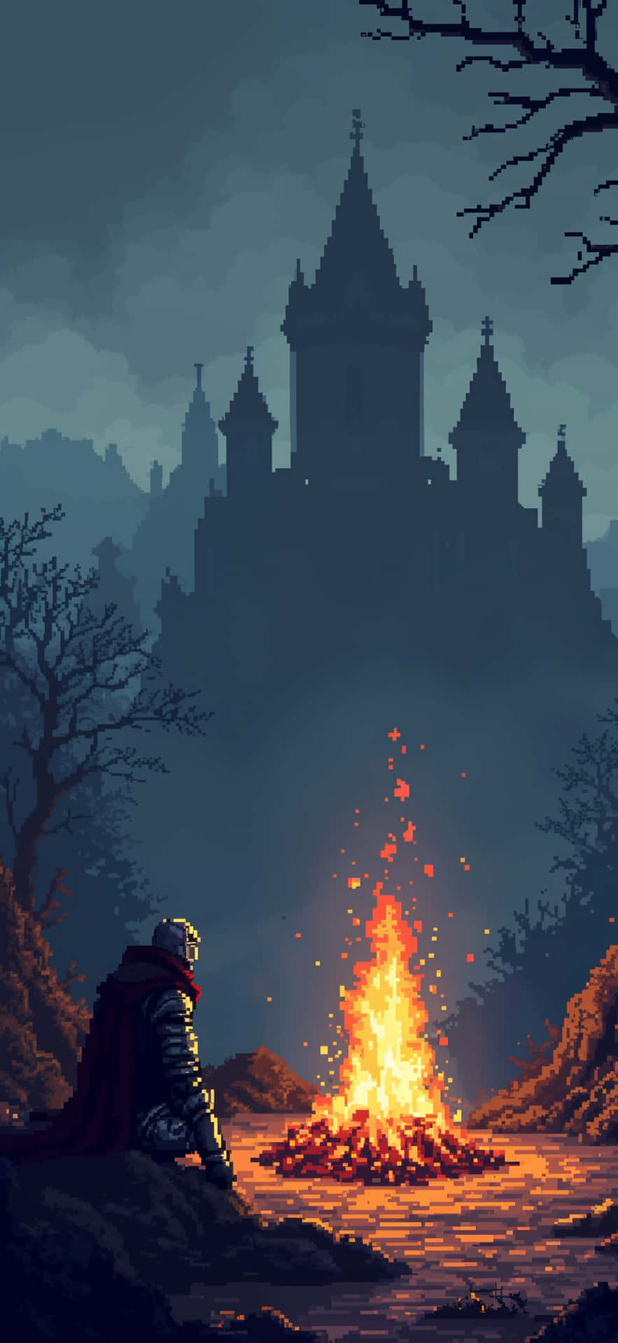 Pixel, Nghệ thuật Pixel, Hình ảnh Pixel Art, hình nền game, Chơi game, Trò chơi điện tử, Dark Souls, Di động, Dark Souls 3, Hình ảnh Dark Souls 3