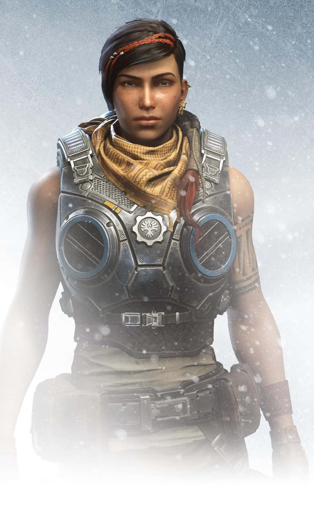 Hình nền Poster Kait Lớn iPhone XS Gears Of War 5 Hình nền