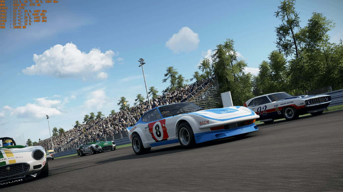 Hình nền Project Cars 2 1366x768 80+FPS Hình nền