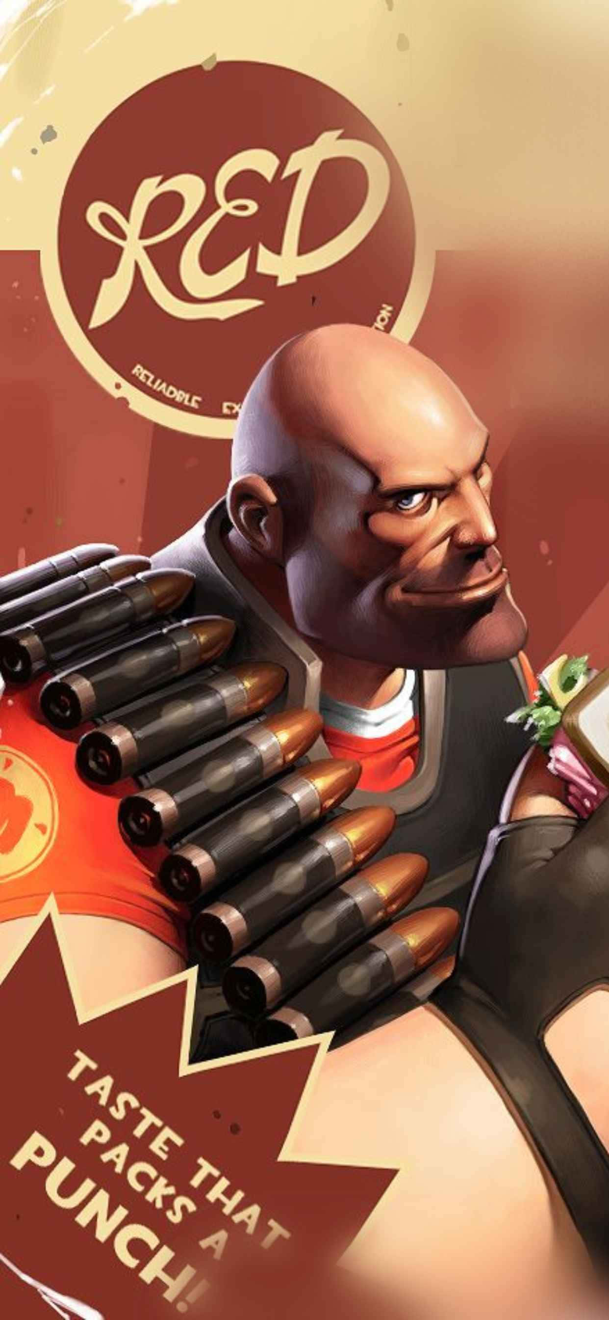 Hình nền Red Heavy Nhân vật iPhone Xs Max Team Fortress 2 Hình nền