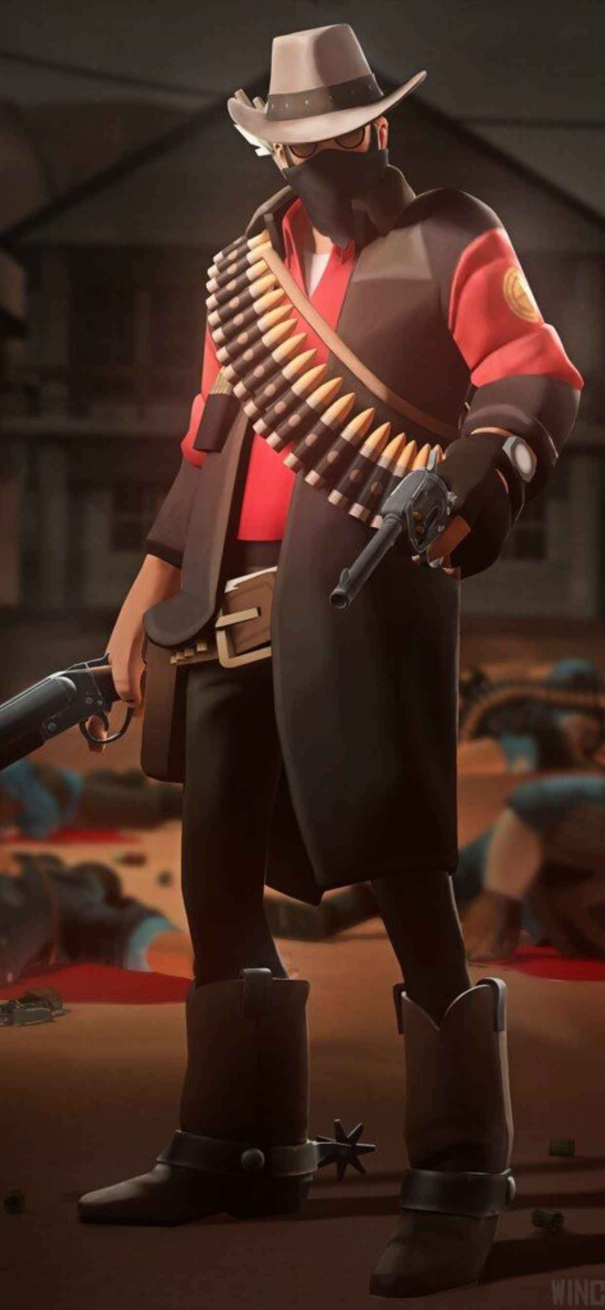 Hình nền Red Sniper iPhone Xs Max Team Fortress 2 Hình nền