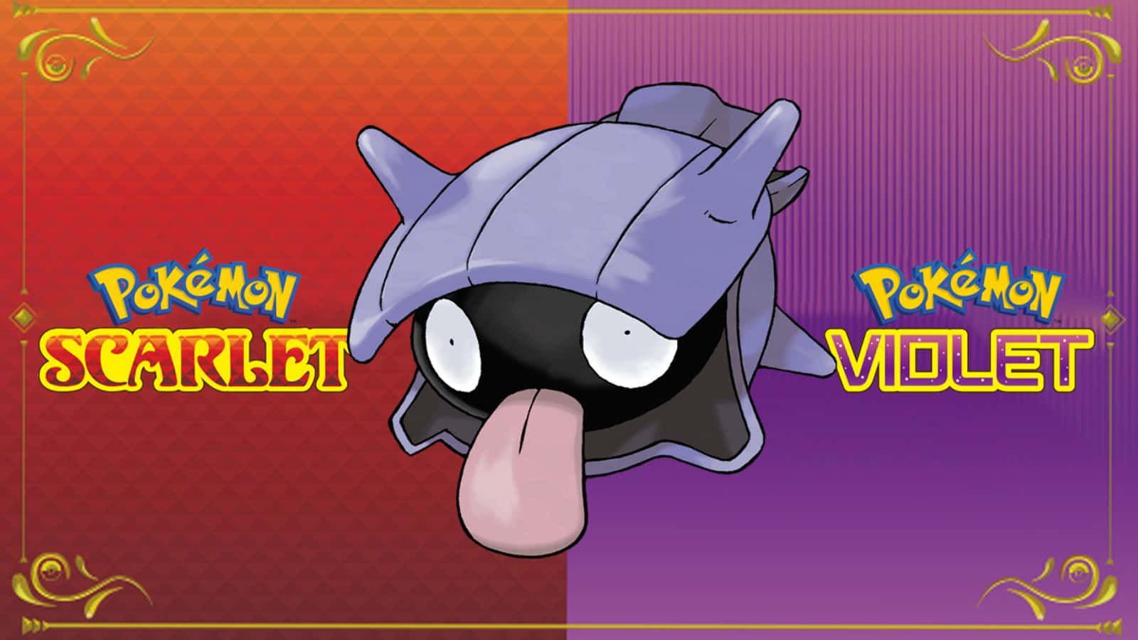 Hình nền Shellder Scarlet Violet Hình nền