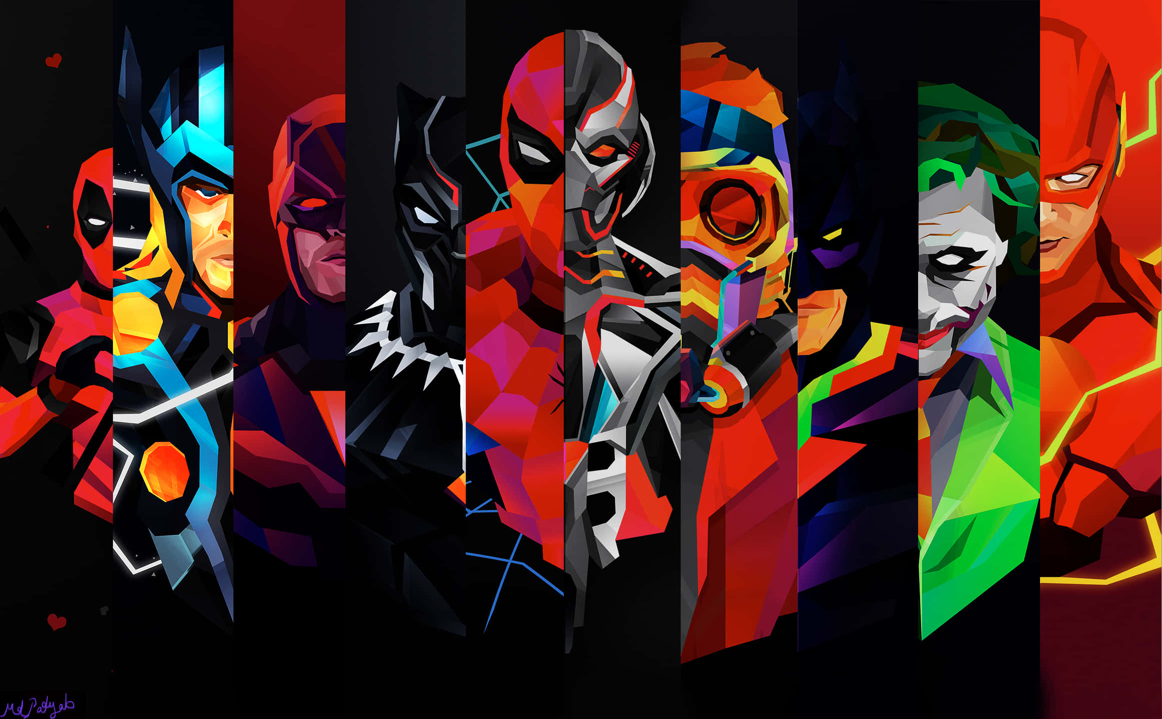 Hình nền Siêu anh hùng Marvel và DC Hình nền