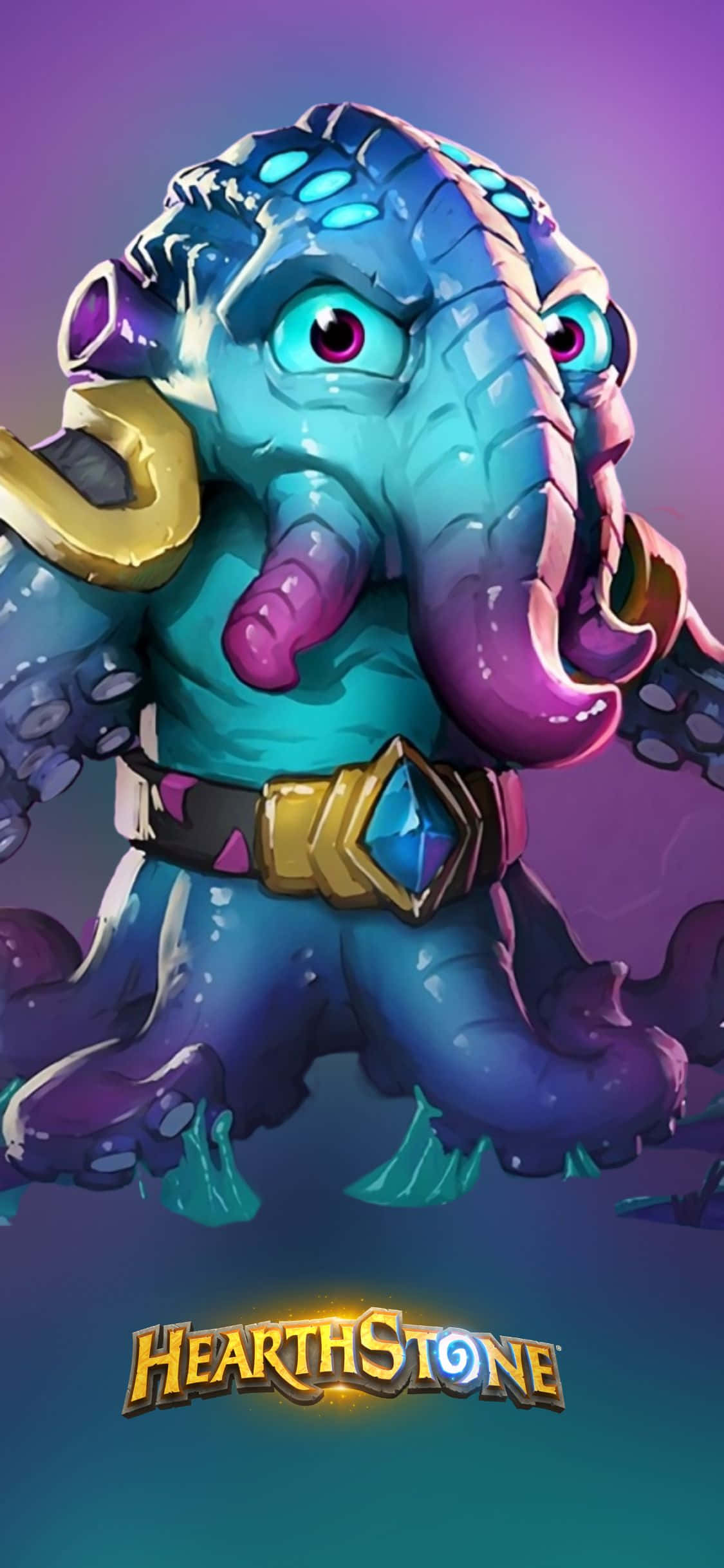 Spawn Of N'Zoth iPhone XS Nền Hearthstone Hình nền